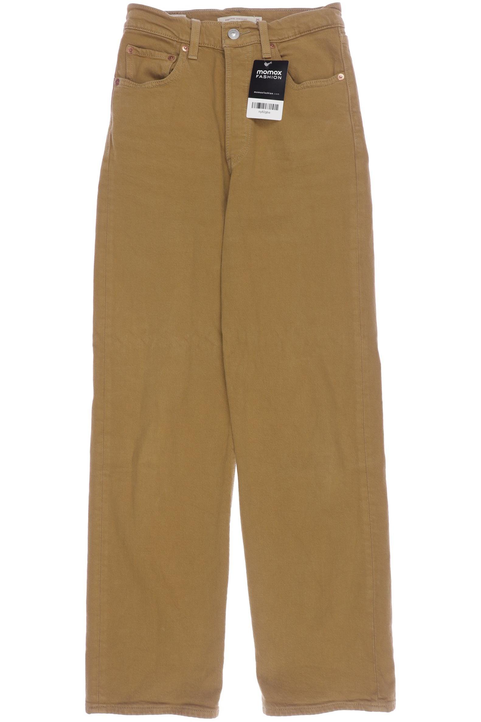 

Levis Damen Jeans, gelb, Gr. 25