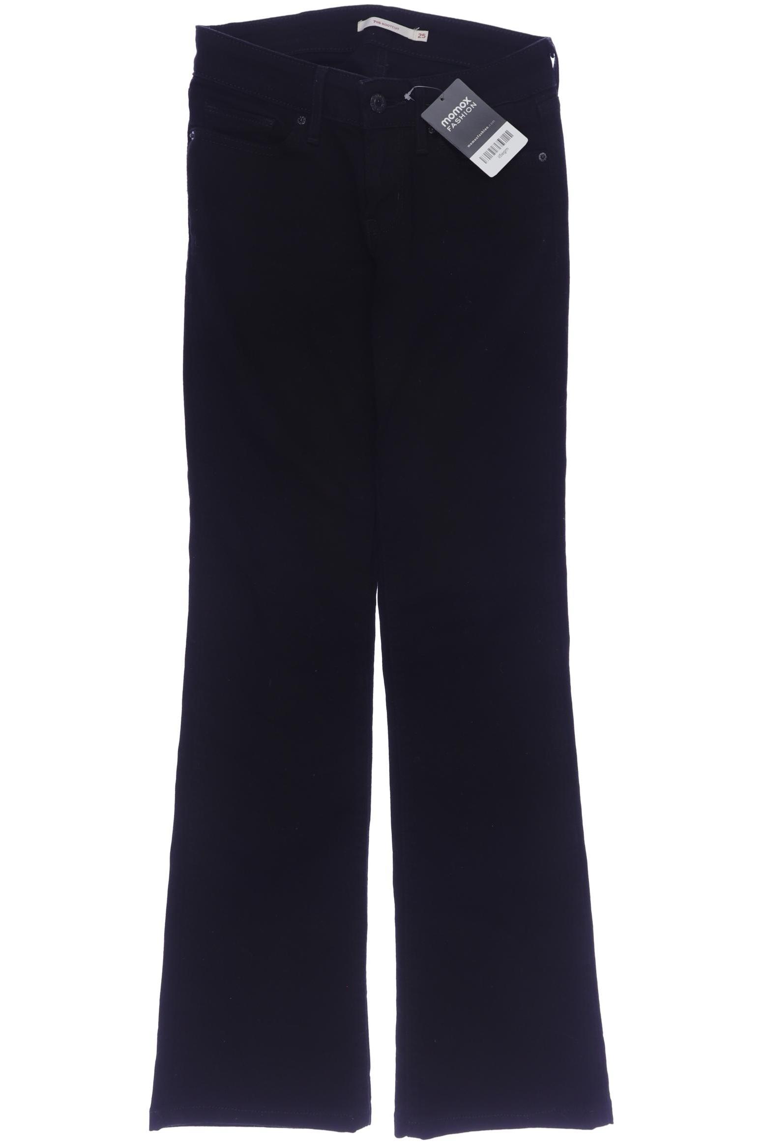 

Levis Damen Jeans, schwarz, Gr. 25