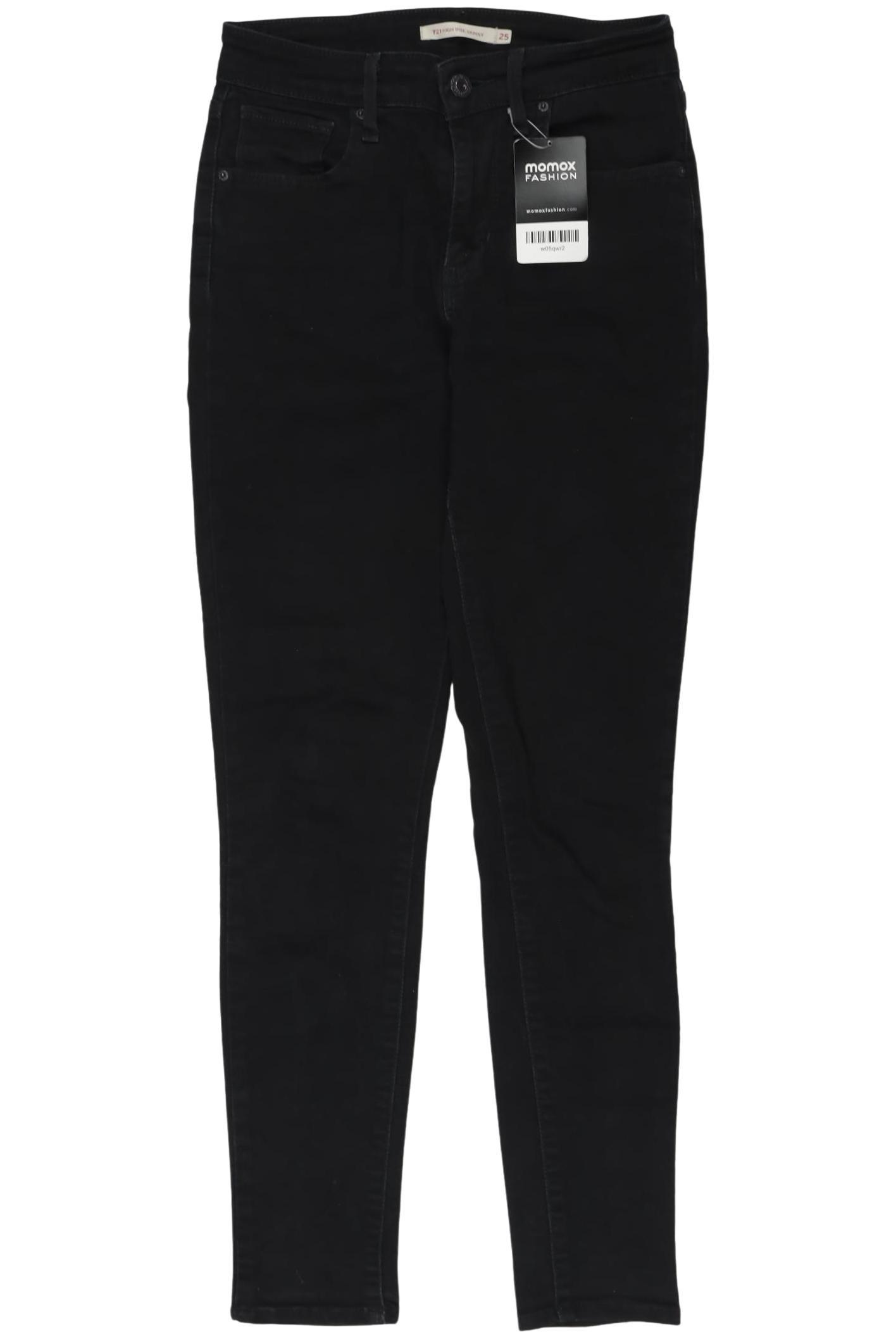 

Levis Damen Jeans, schwarz, Gr. 25