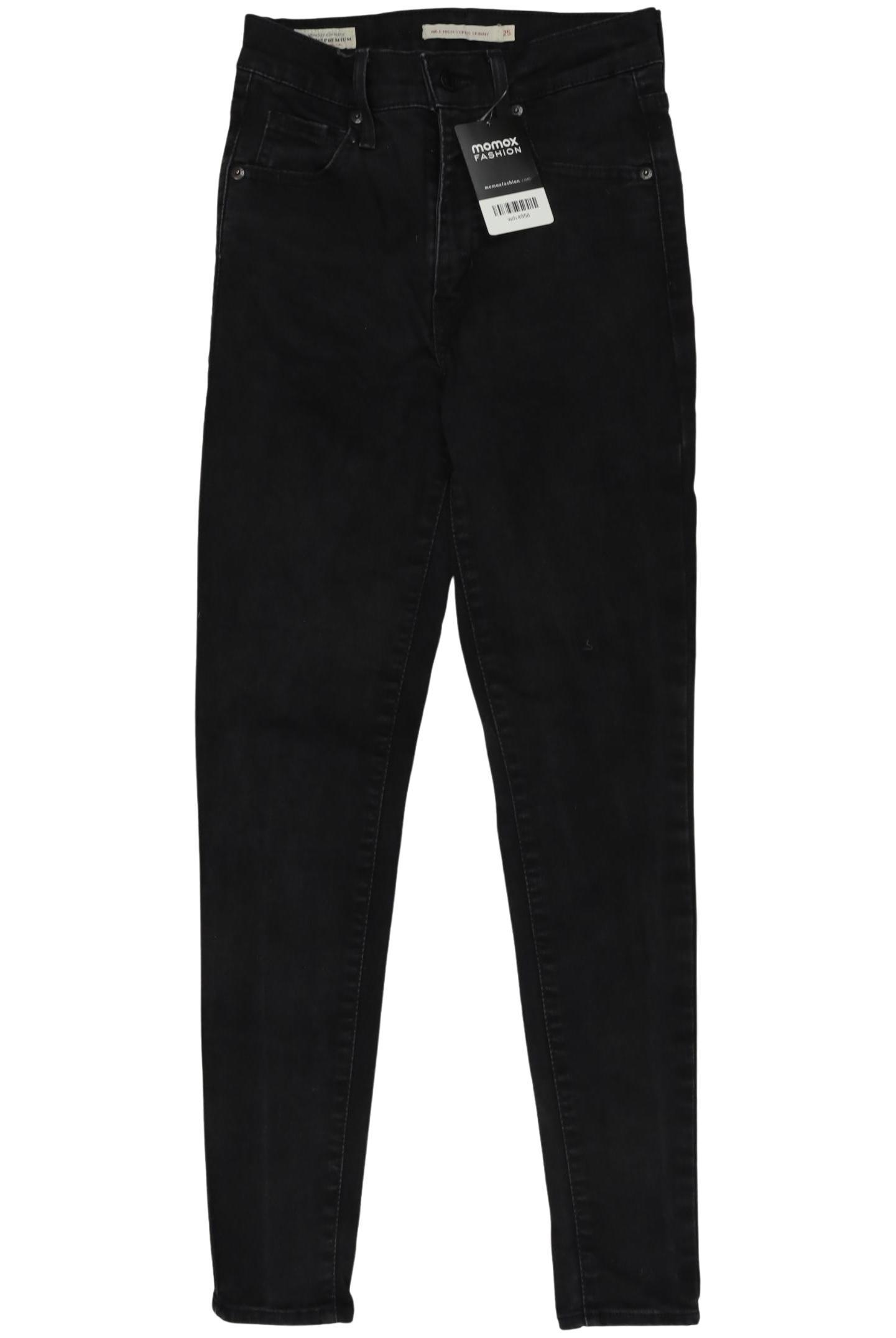 

Levis Damen Jeans, schwarz, Gr. 25