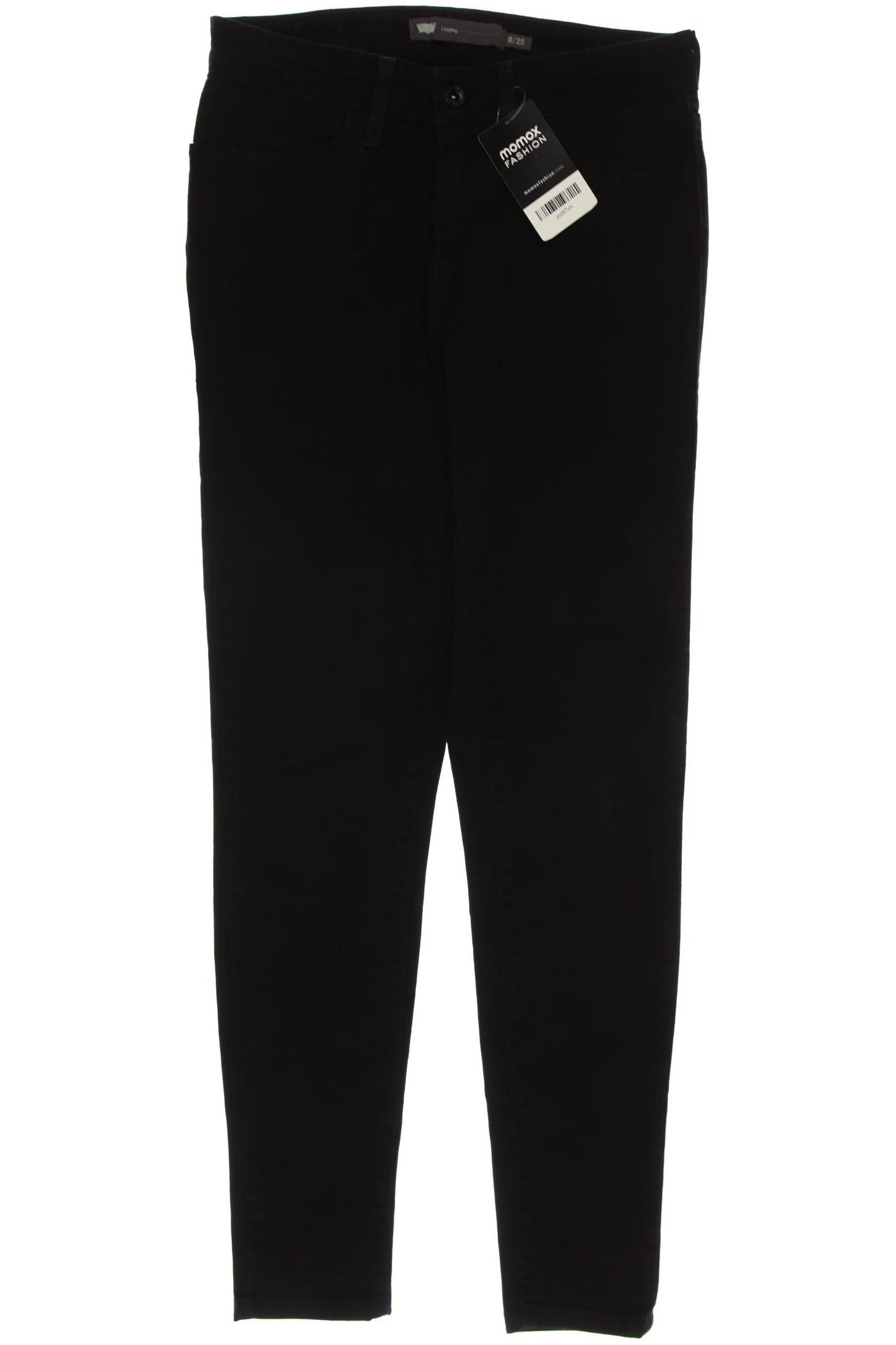 

Levis Damen Jeans, schwarz, Gr. 25