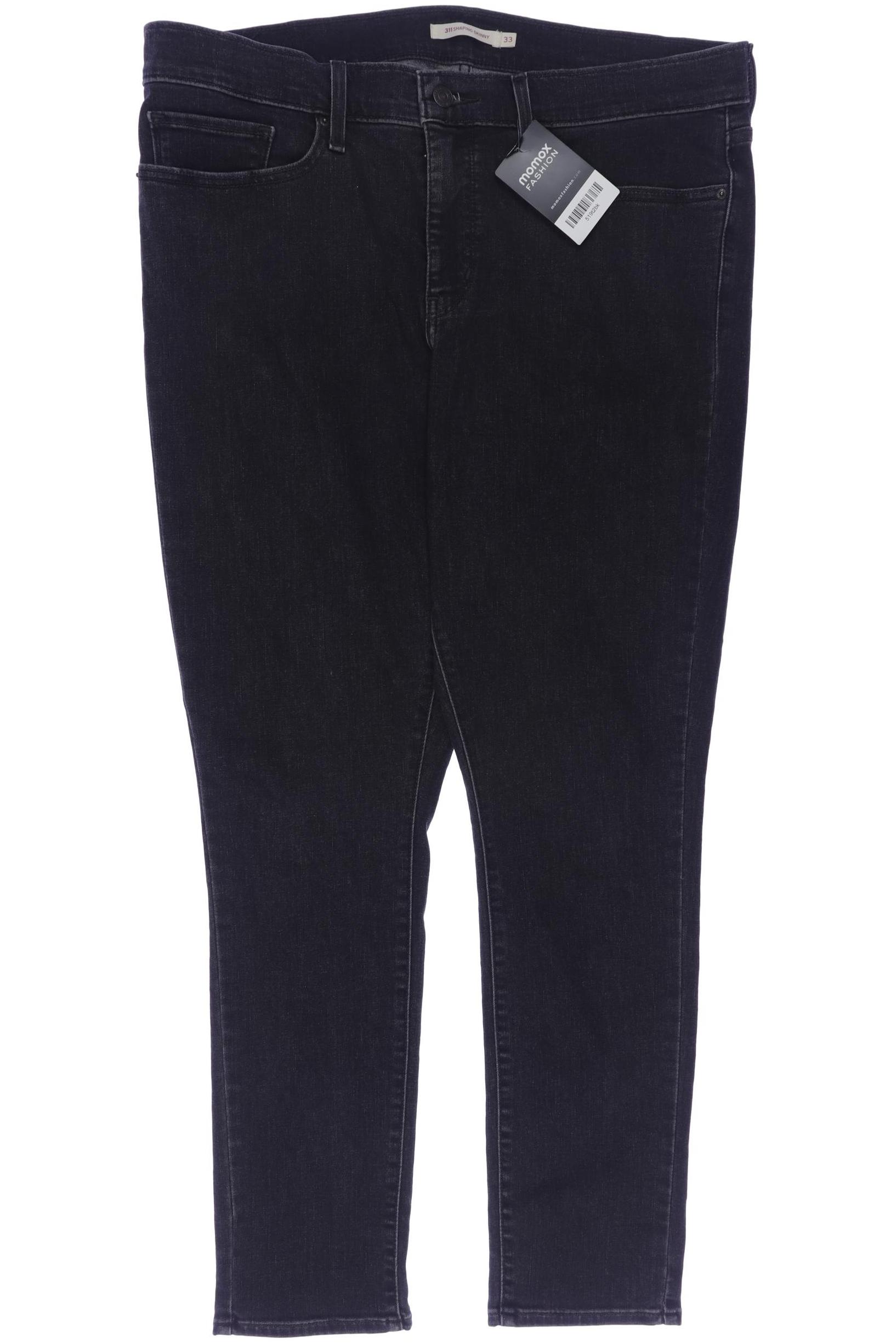 

Levis Damen Jeans, schwarz, Gr. 33
