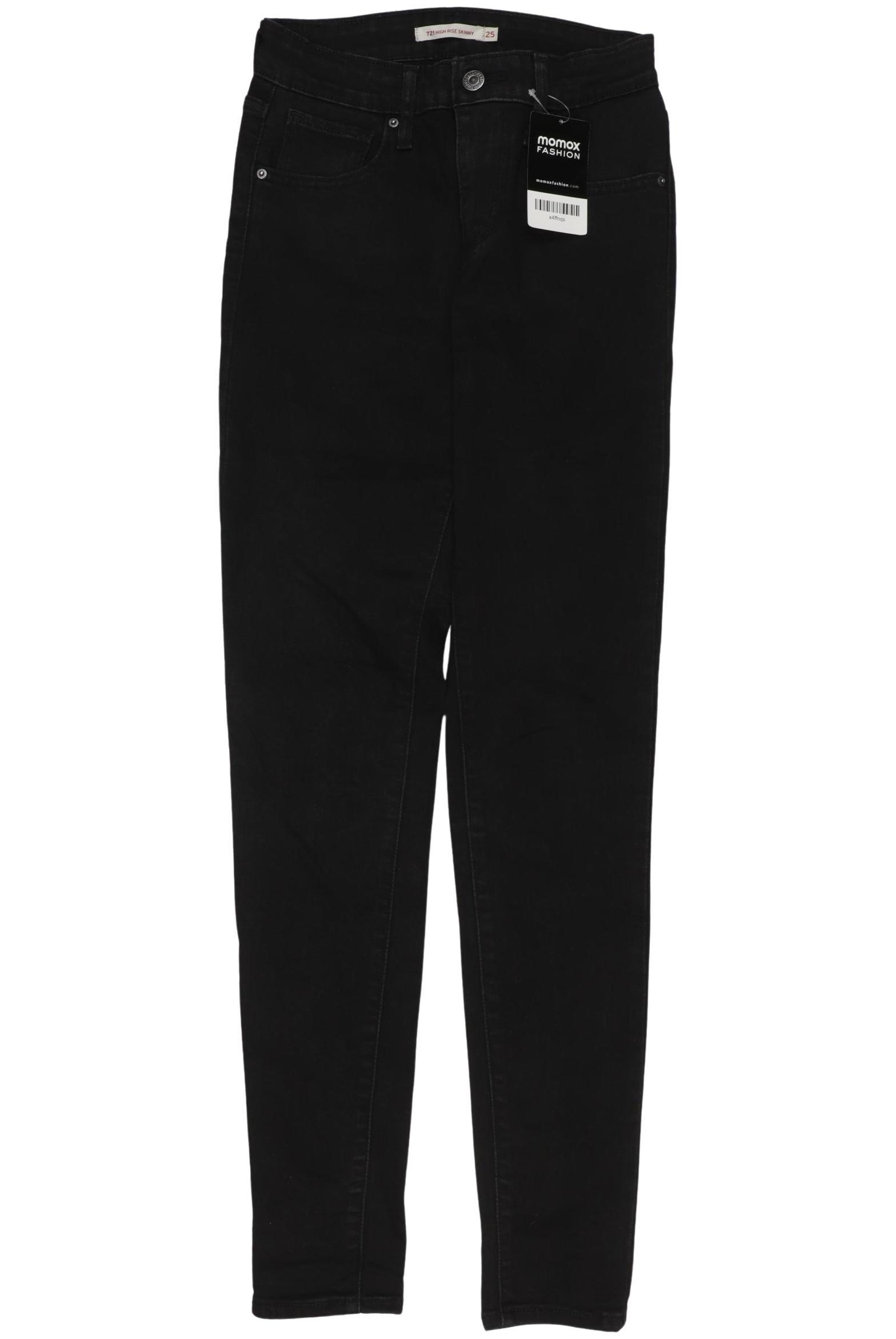 

Levis Damen Jeans, schwarz, Gr. 25