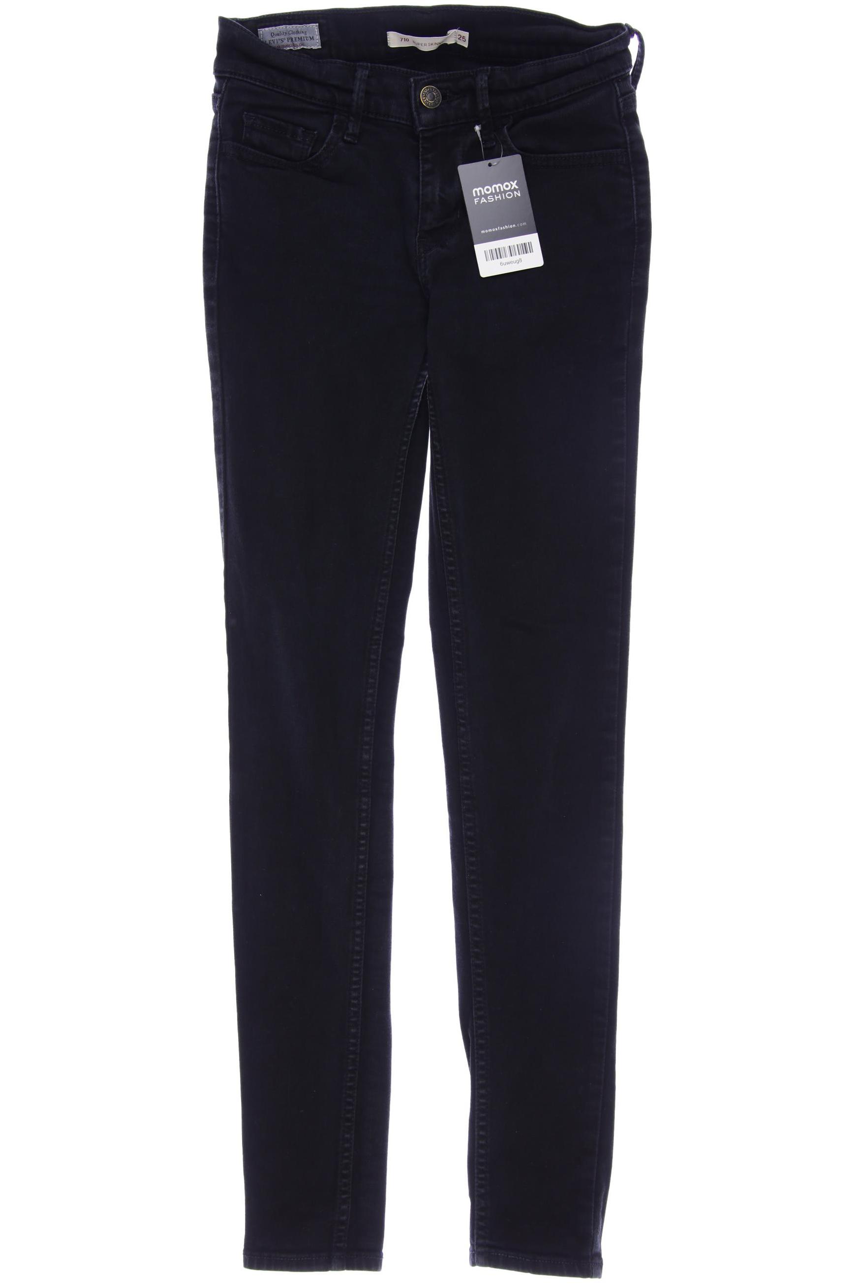 

Levis Damen Jeans, schwarz, Gr. 25