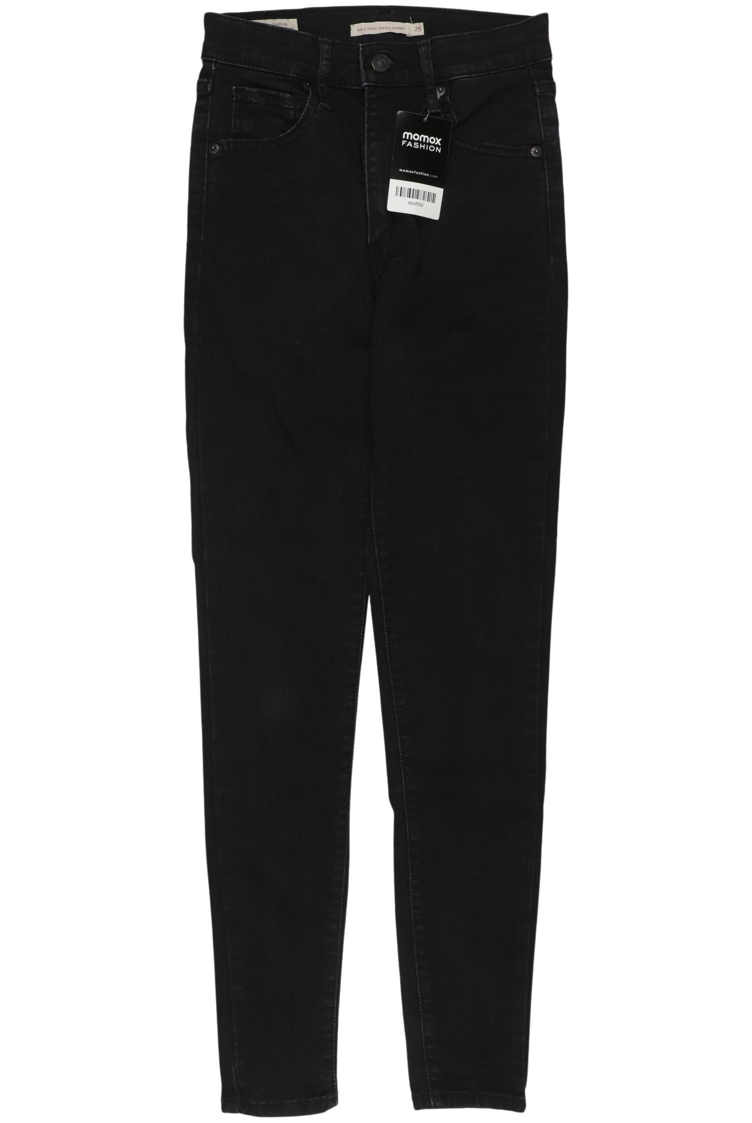 

Levis Damen Jeans, schwarz, Gr. 25