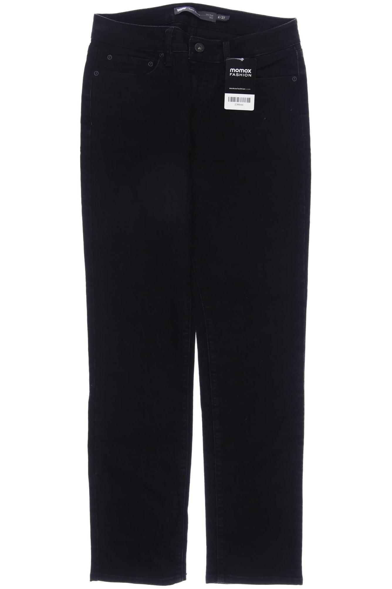 

Levis Damen Jeans, schwarz, Gr. 4