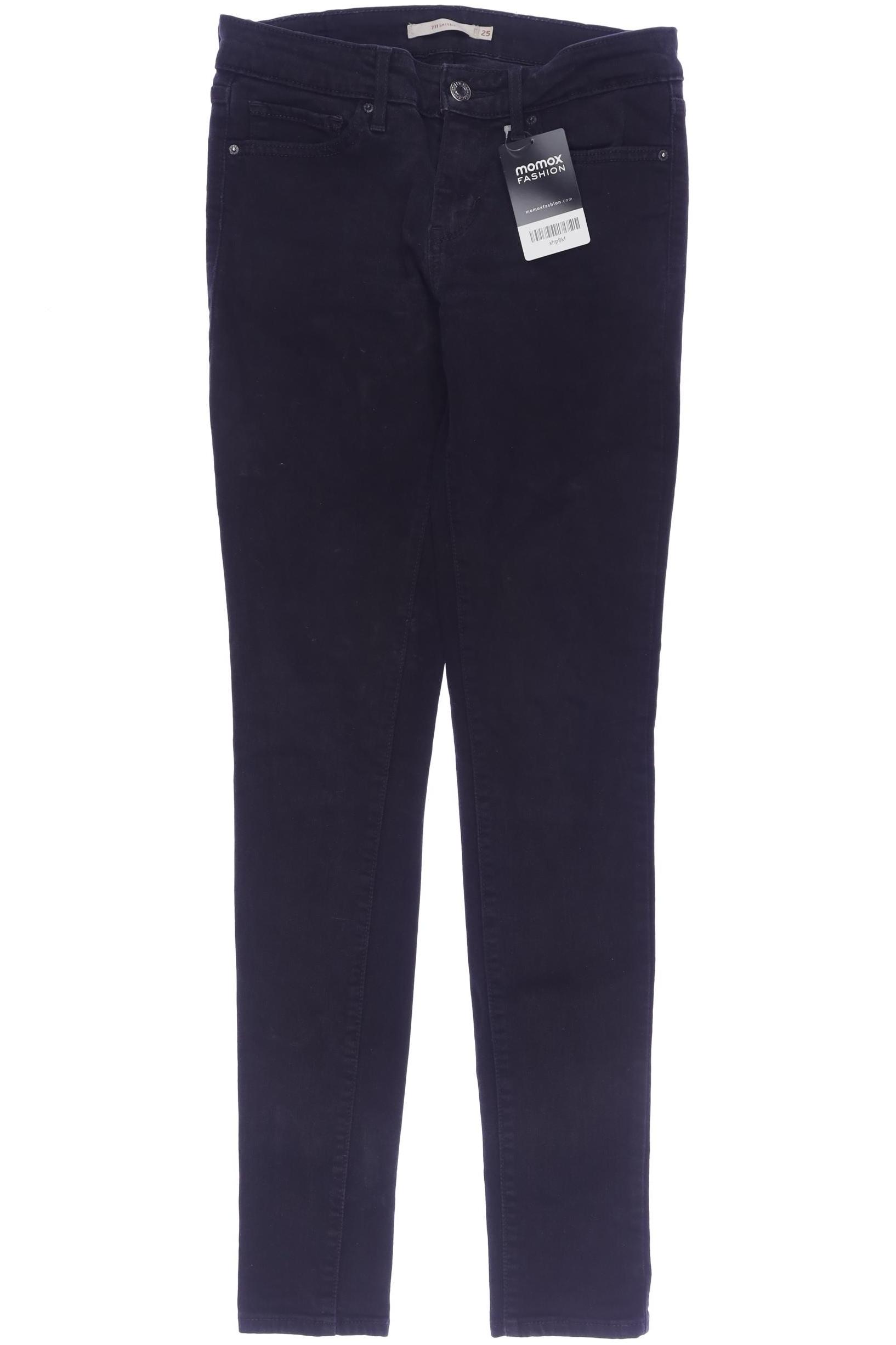 

Levis Damen Jeans, schwarz, Gr. 25