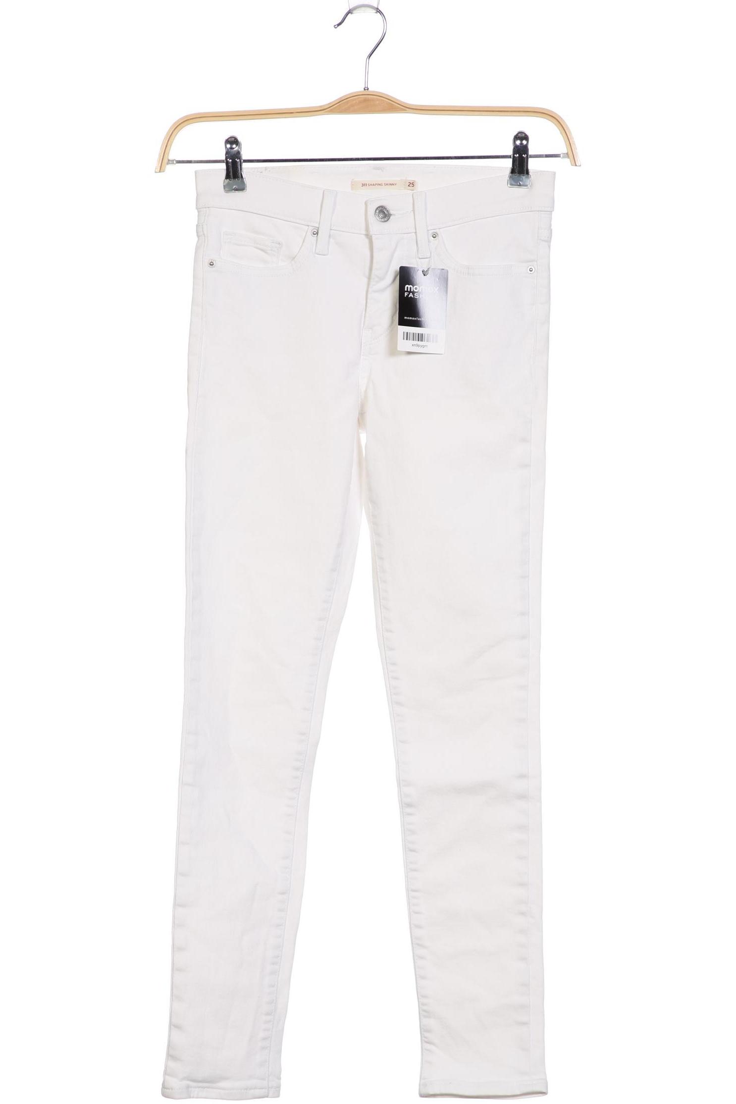 

Levis Damen Jeans, weiß, Gr. 25
