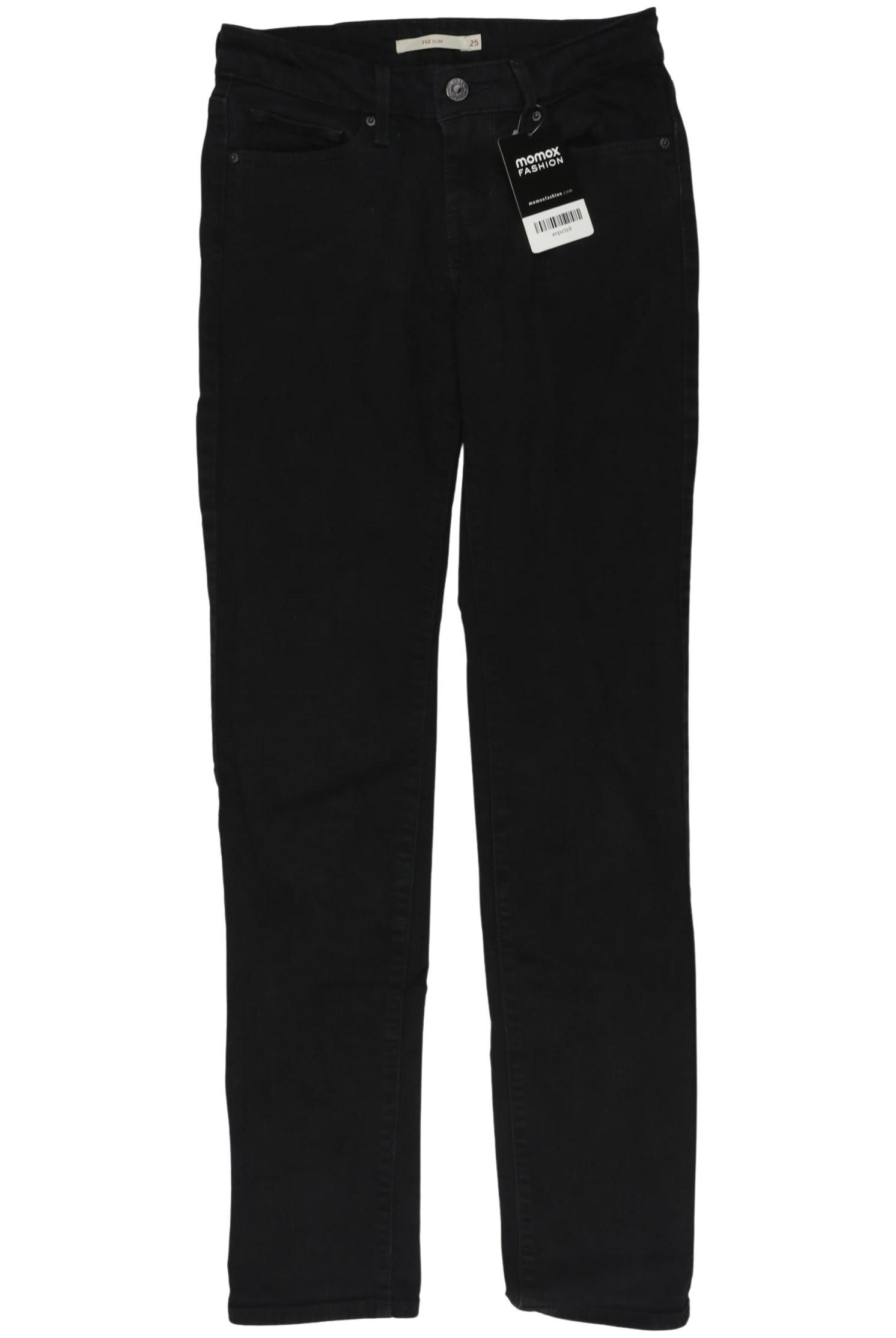 

Levis Damen Jeans, schwarz, Gr. 25