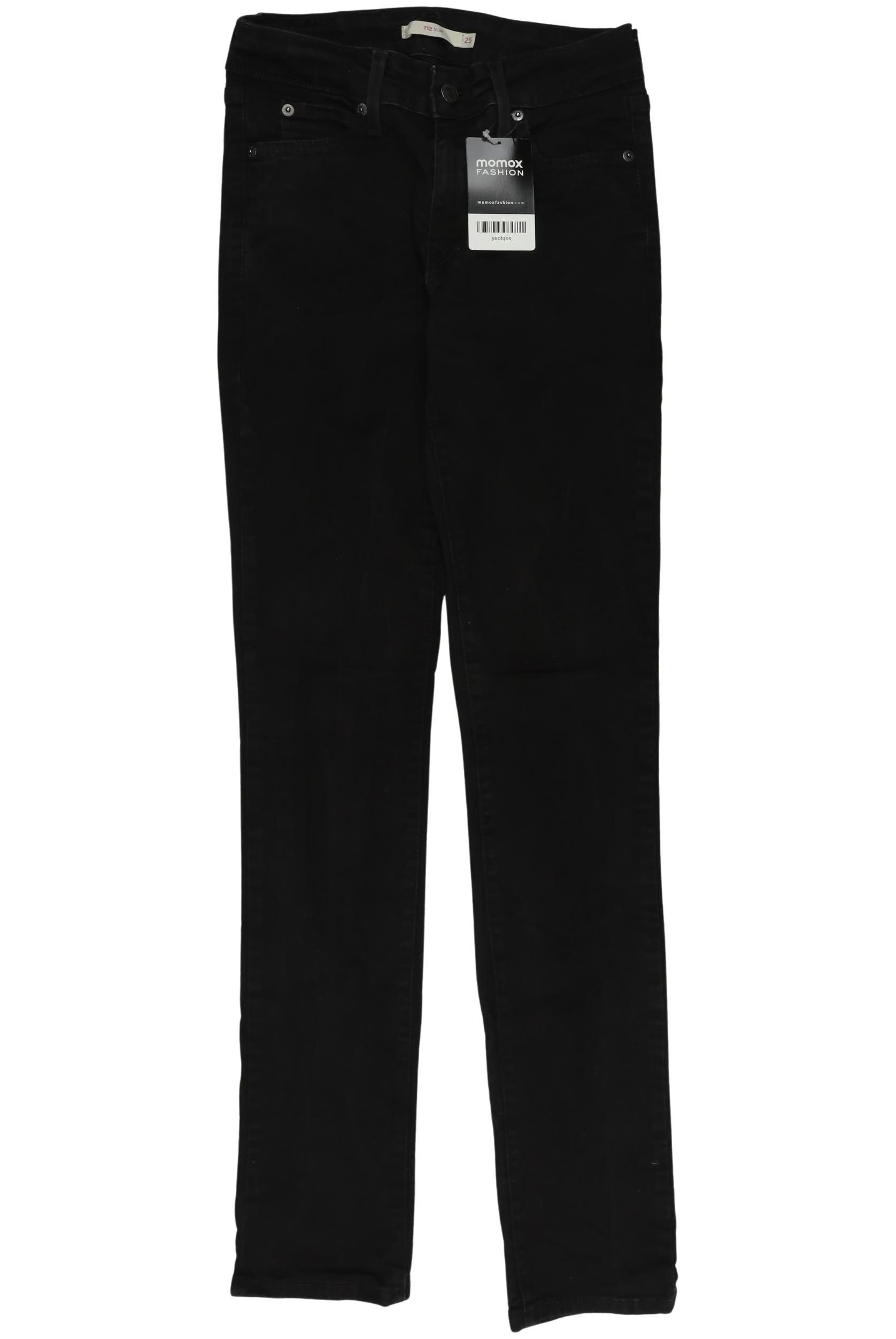 

Levis Damen Jeans, schwarz, Gr. 25