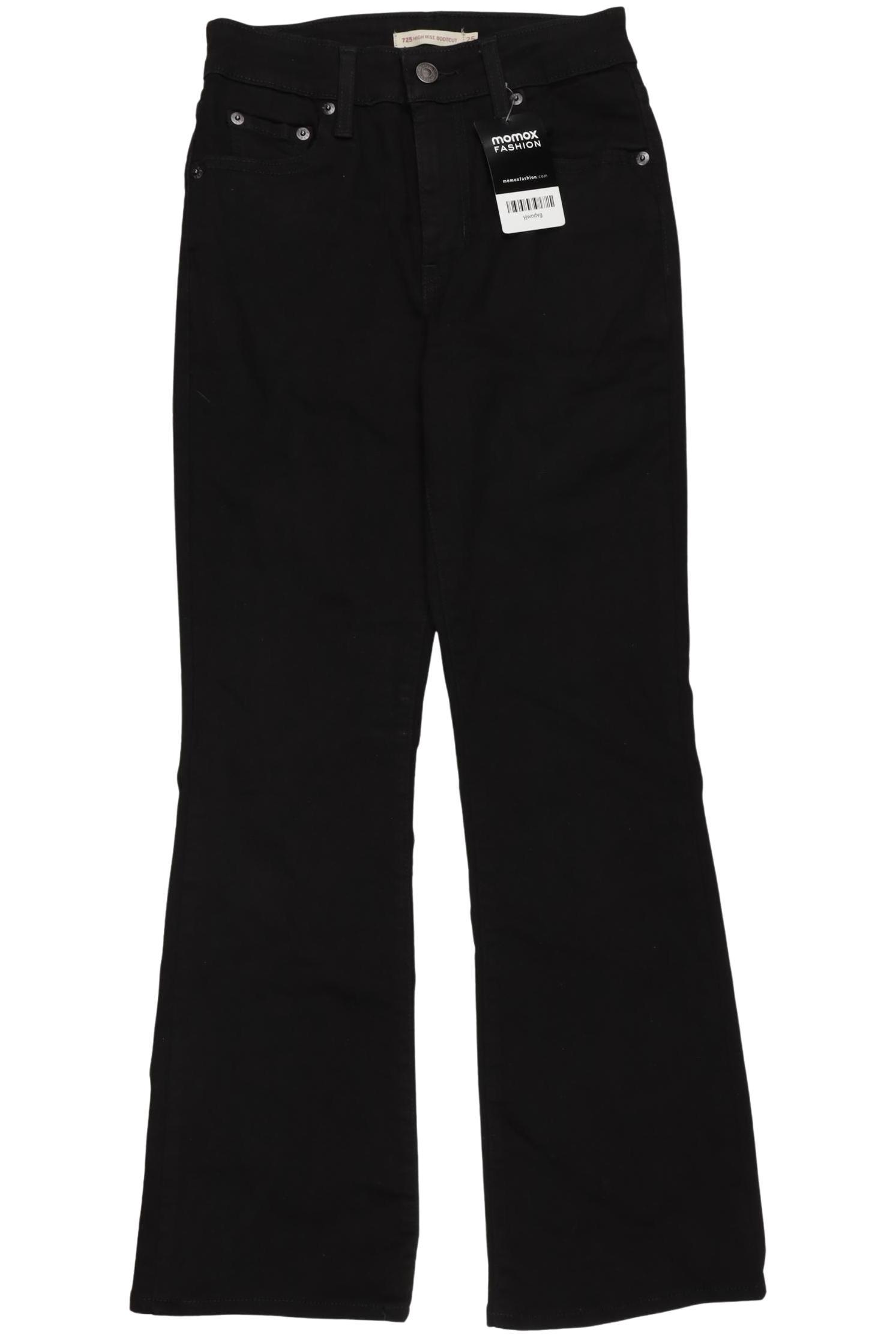 

Levis Damen Jeans, schwarz, Gr. 25