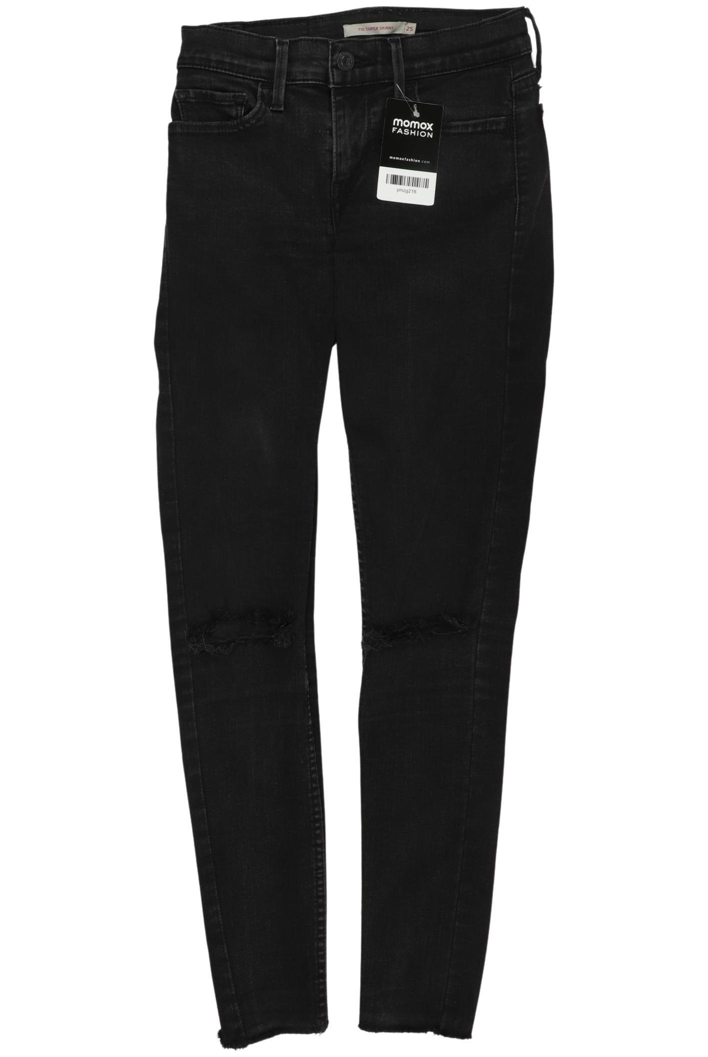 

Levis Damen Jeans, schwarz, Gr. 25