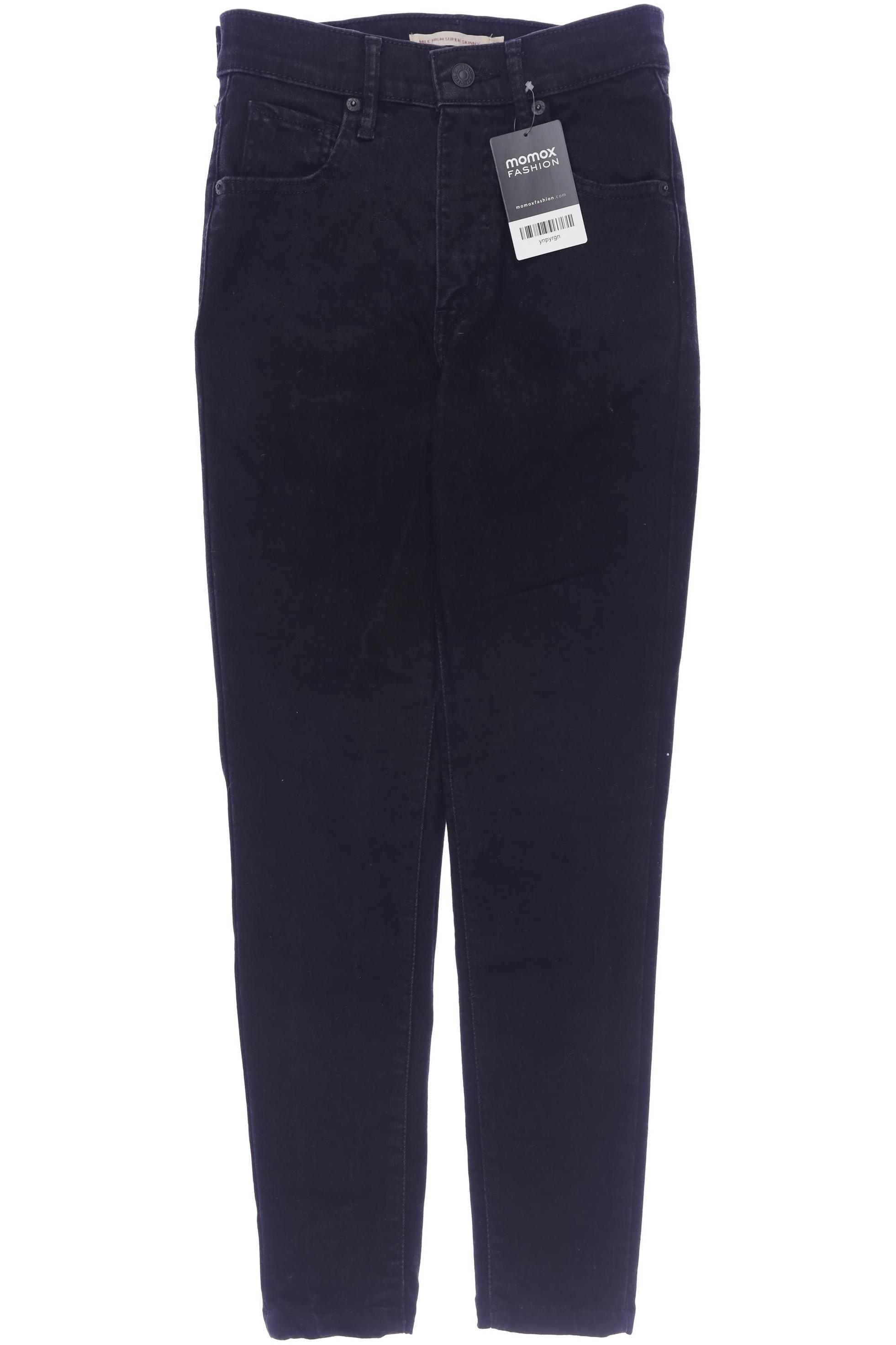

Levis Damen Jeans, schwarz, Gr. 25