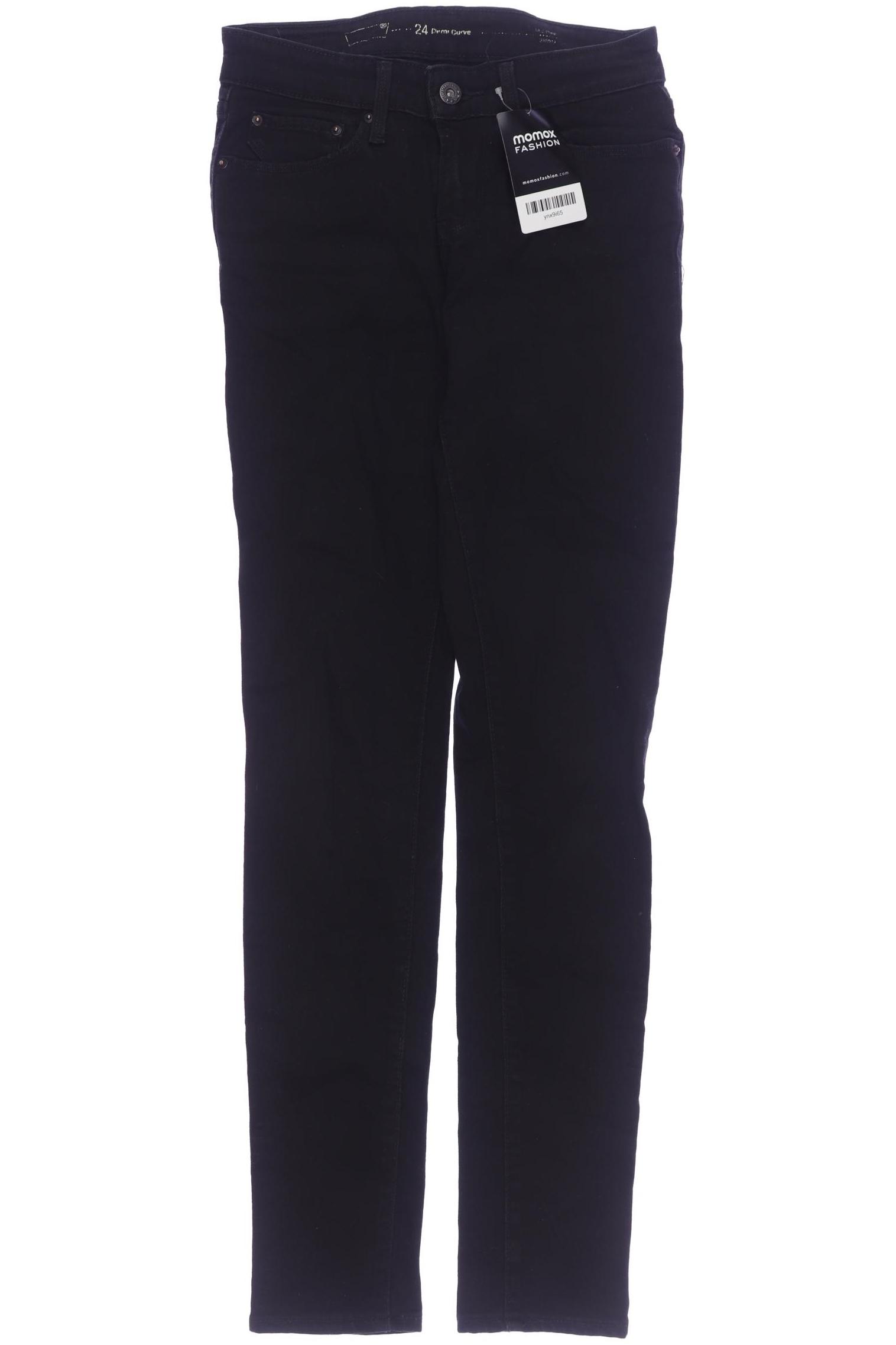 

Levis Damen Jeans, schwarz, Gr. 24