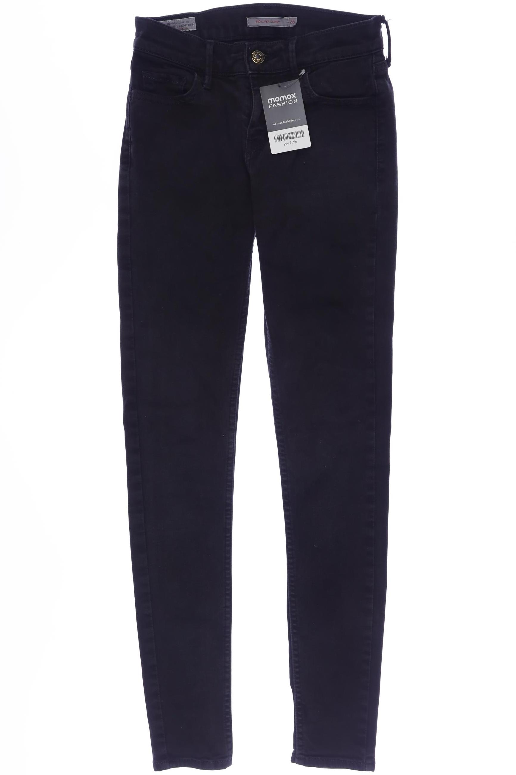 

Levis Damen Jeans, schwarz, Gr. 26
