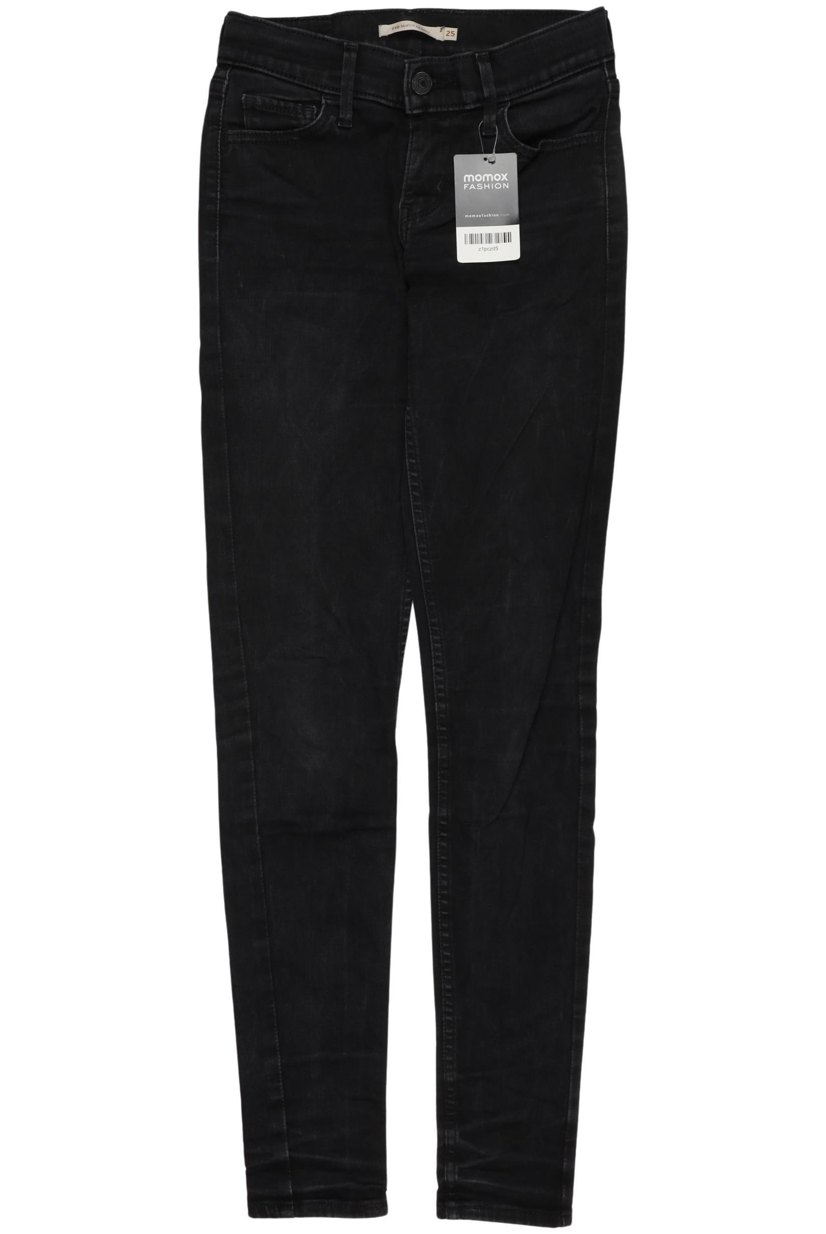 

Levis Damen Jeans, schwarz, Gr. 25