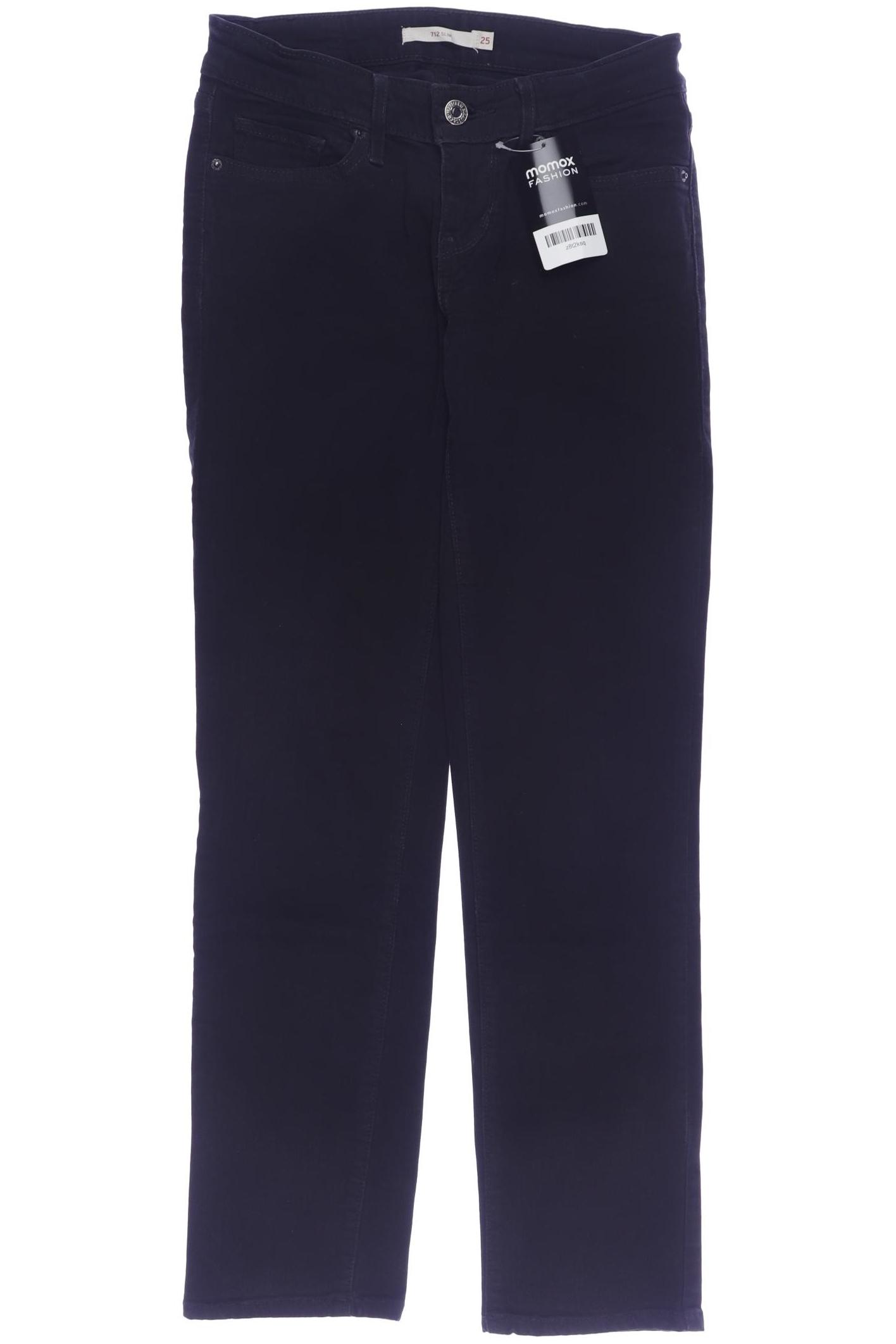 

Levis Damen Jeans, schwarz, Gr. 25