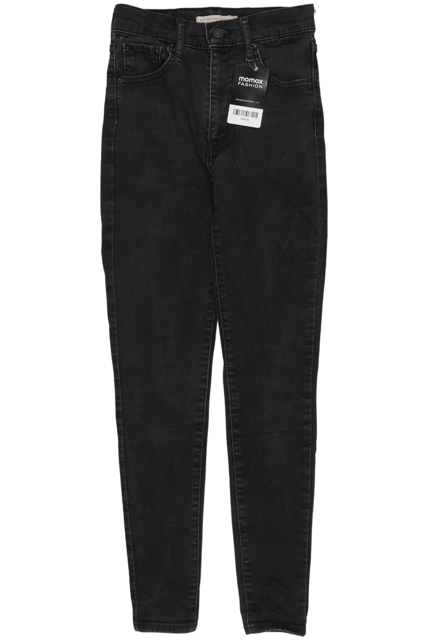 

Levis Damen Jeans, schwarz, Gr. 25