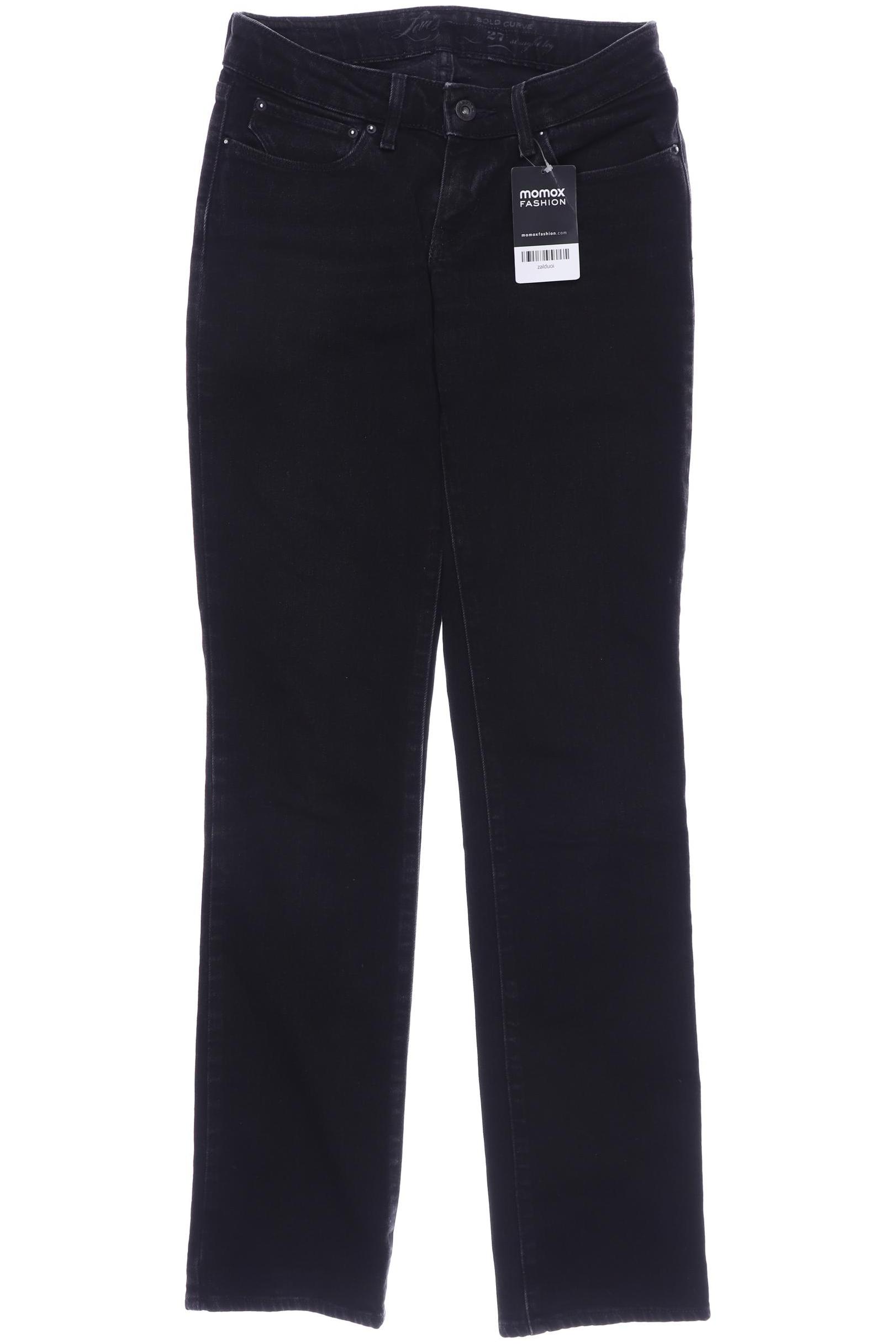 

Levis Damen Jeans, schwarz, Gr. 27