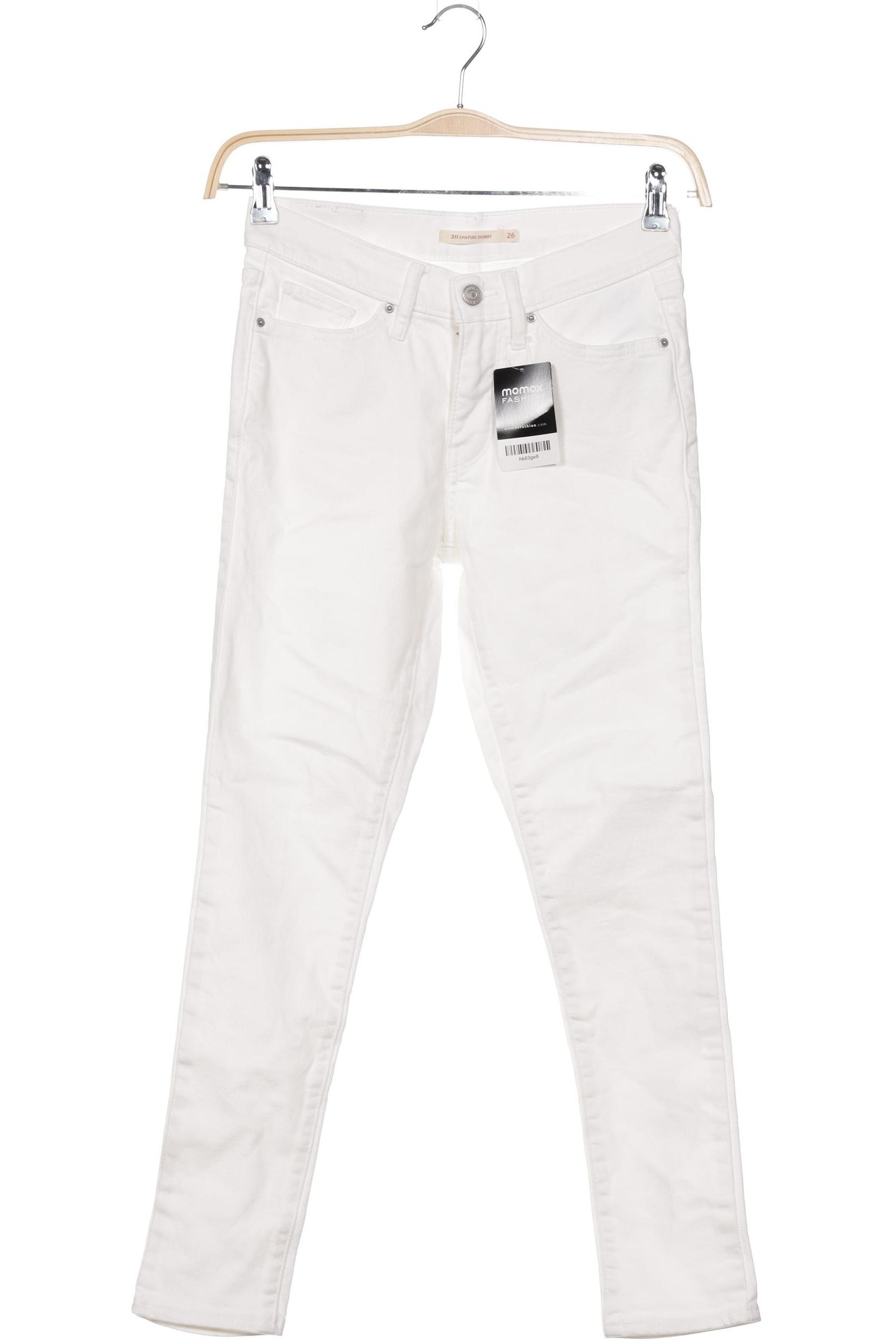 

Levis Damen Jeans, weiß, Gr. 26
