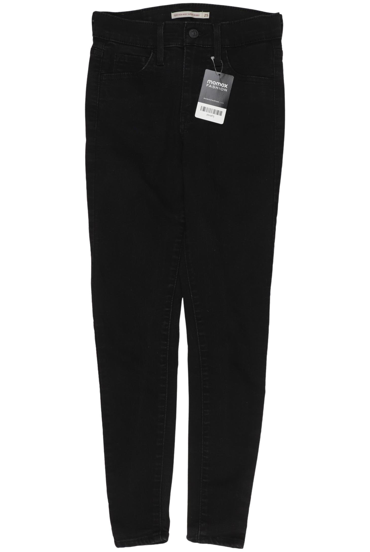 

Levis Damen Jeans, schwarz, Gr. 25