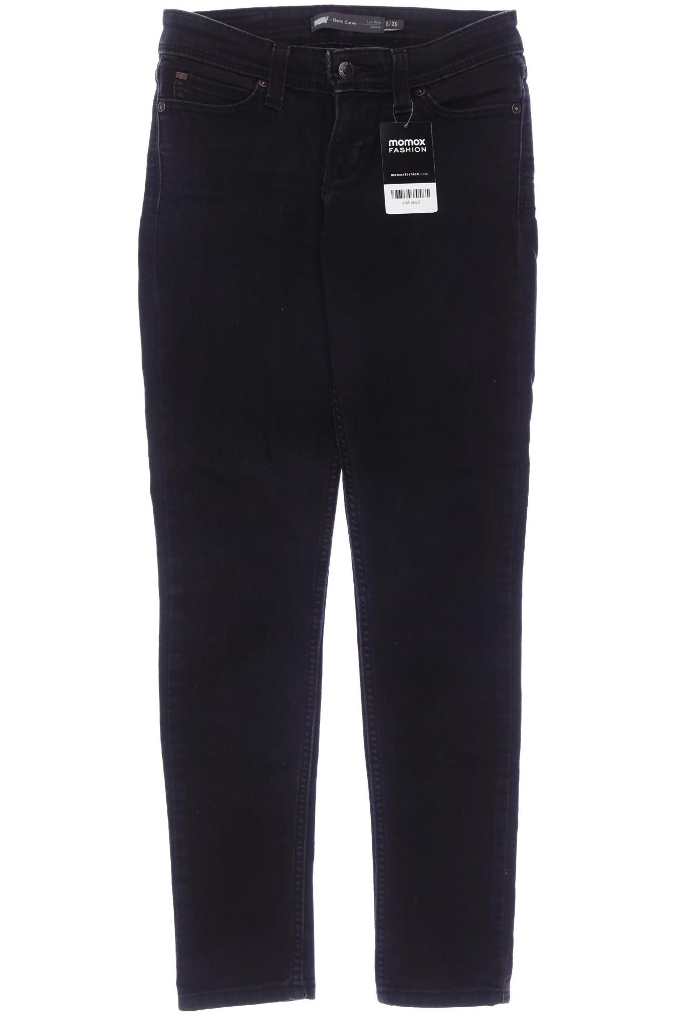 

Levis Damen Jeans, schwarz, Gr. 26