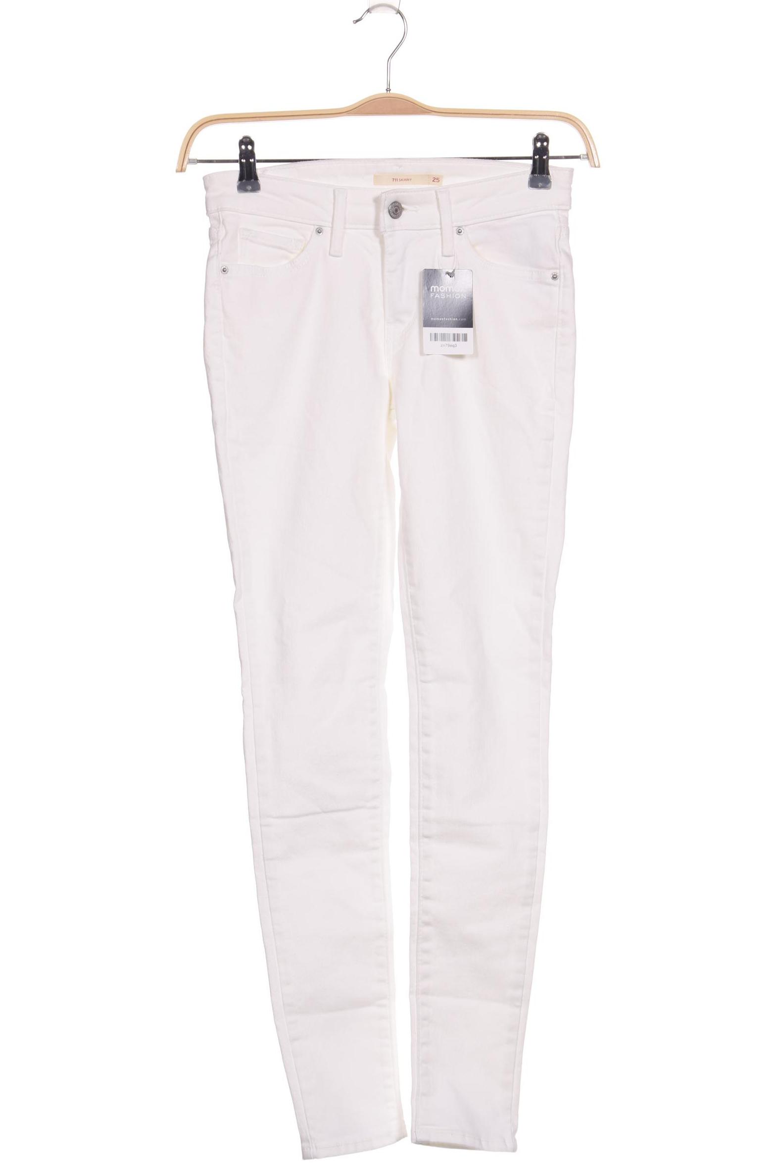

Levis Damen Jeans, cremeweiß, Gr. 25