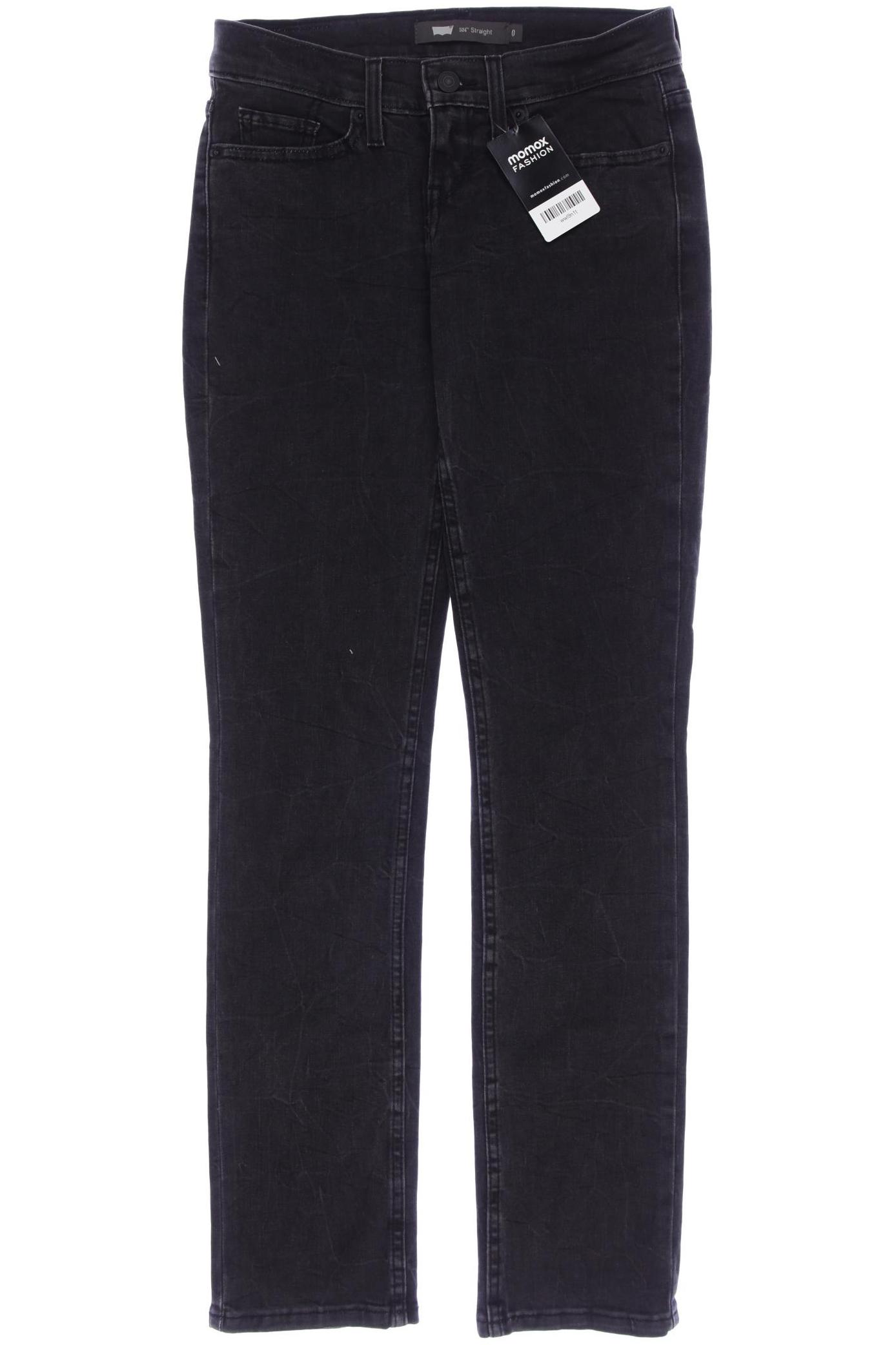 

Levis Damen Jeans, schwarz, Gr. 24