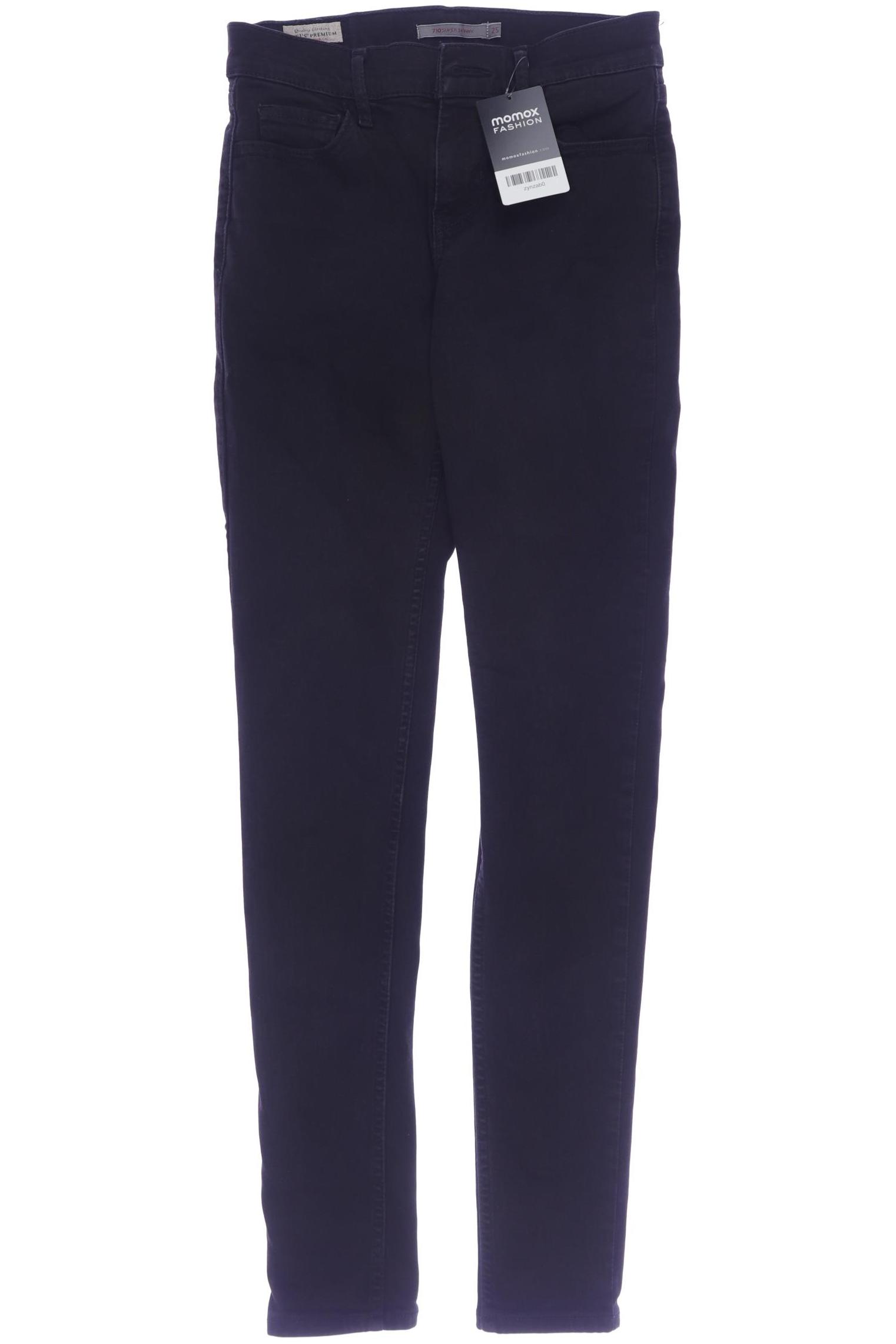 

Levis Damen Jeans, schwarz, Gr. 25