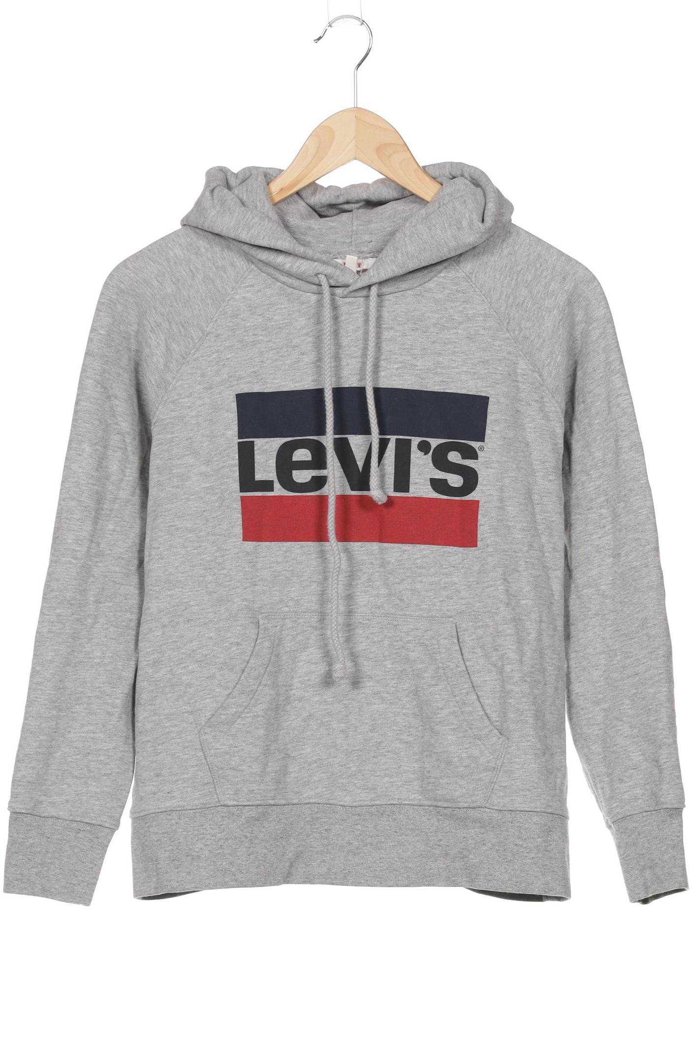 

Levis Damen Kapuzenpullover, grau, Gr. 34