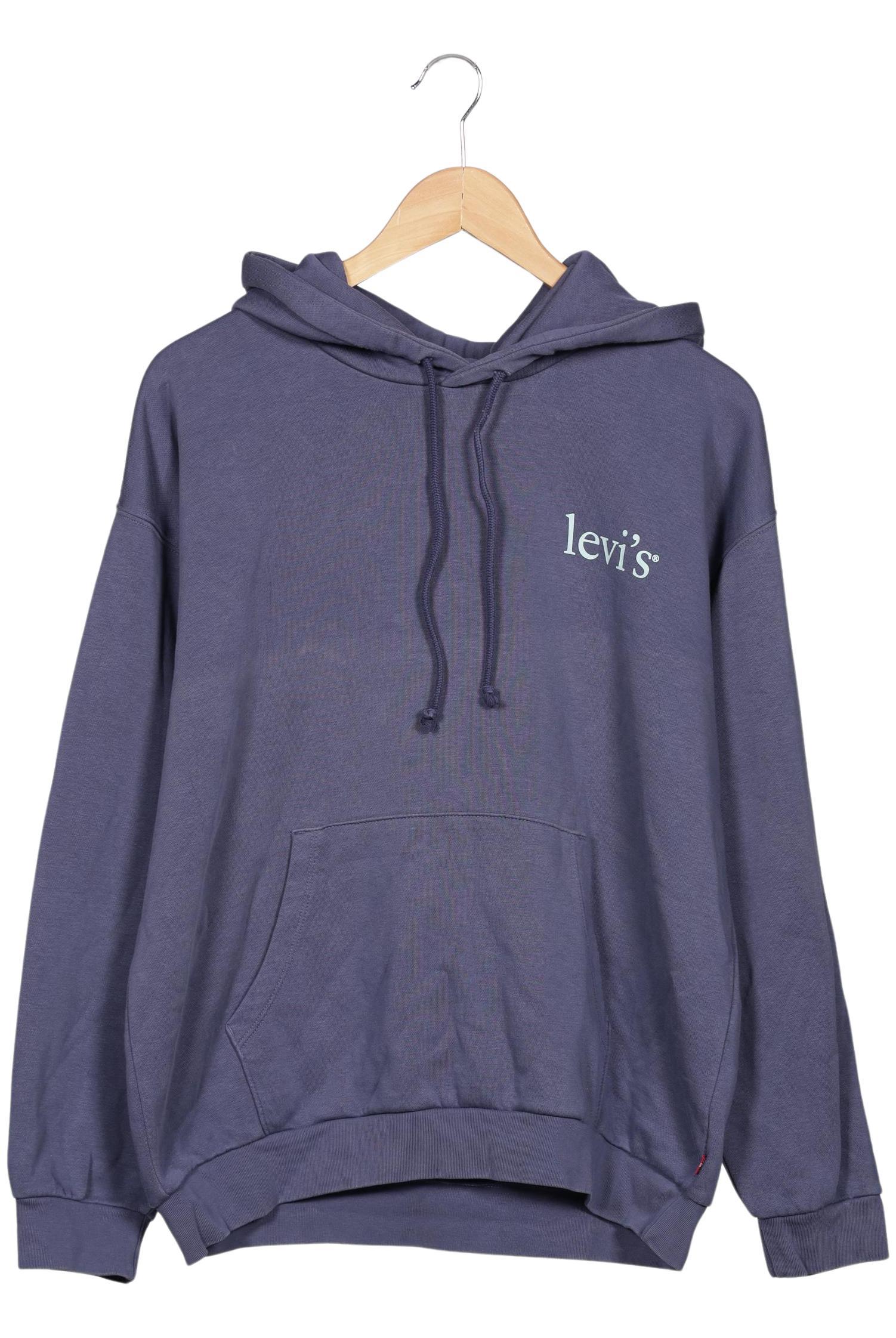 

Levis Damen Kapuzenpullover, blau, Gr. 38