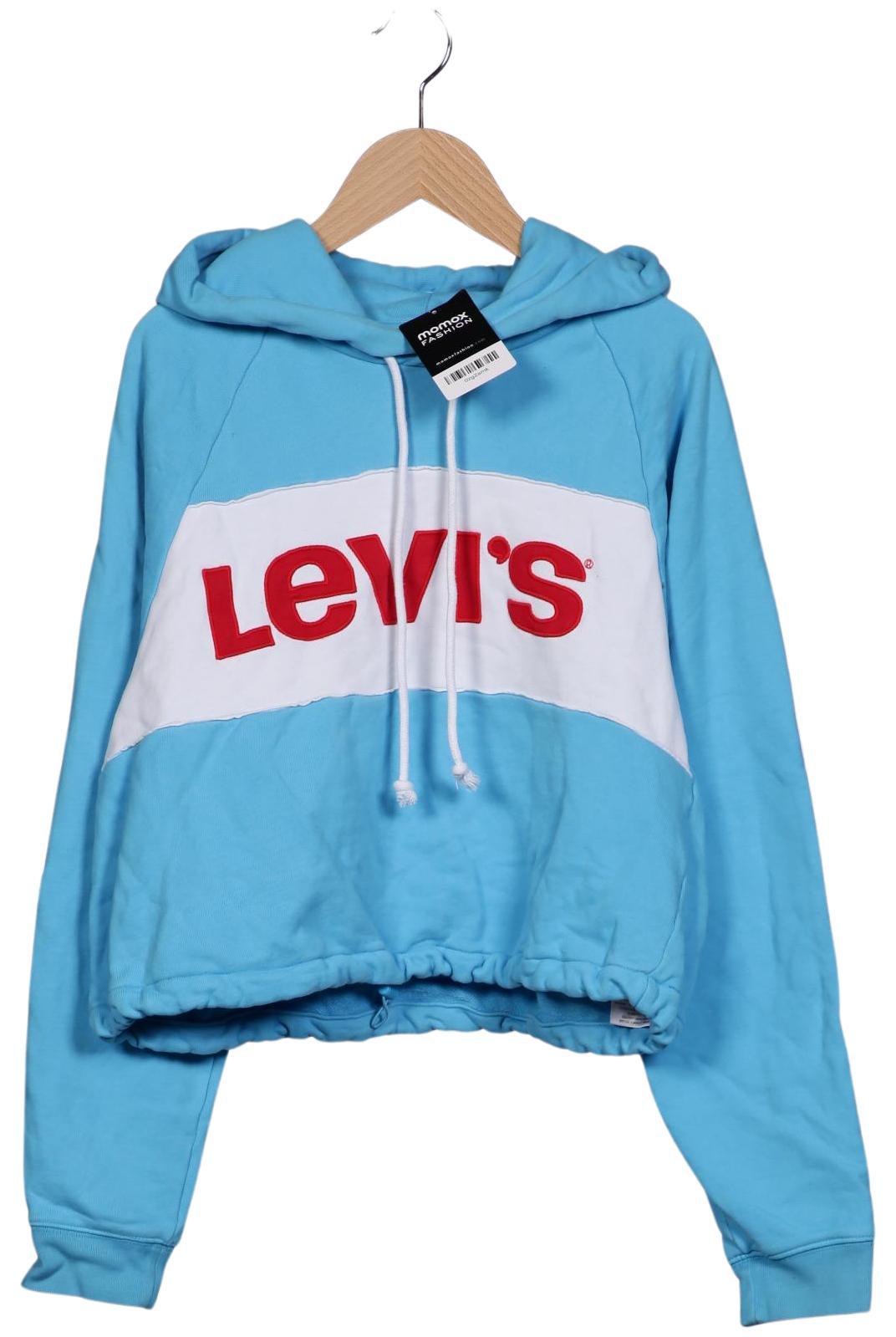 

Levis Damen Kapuzenpullover, blau, Gr. 36