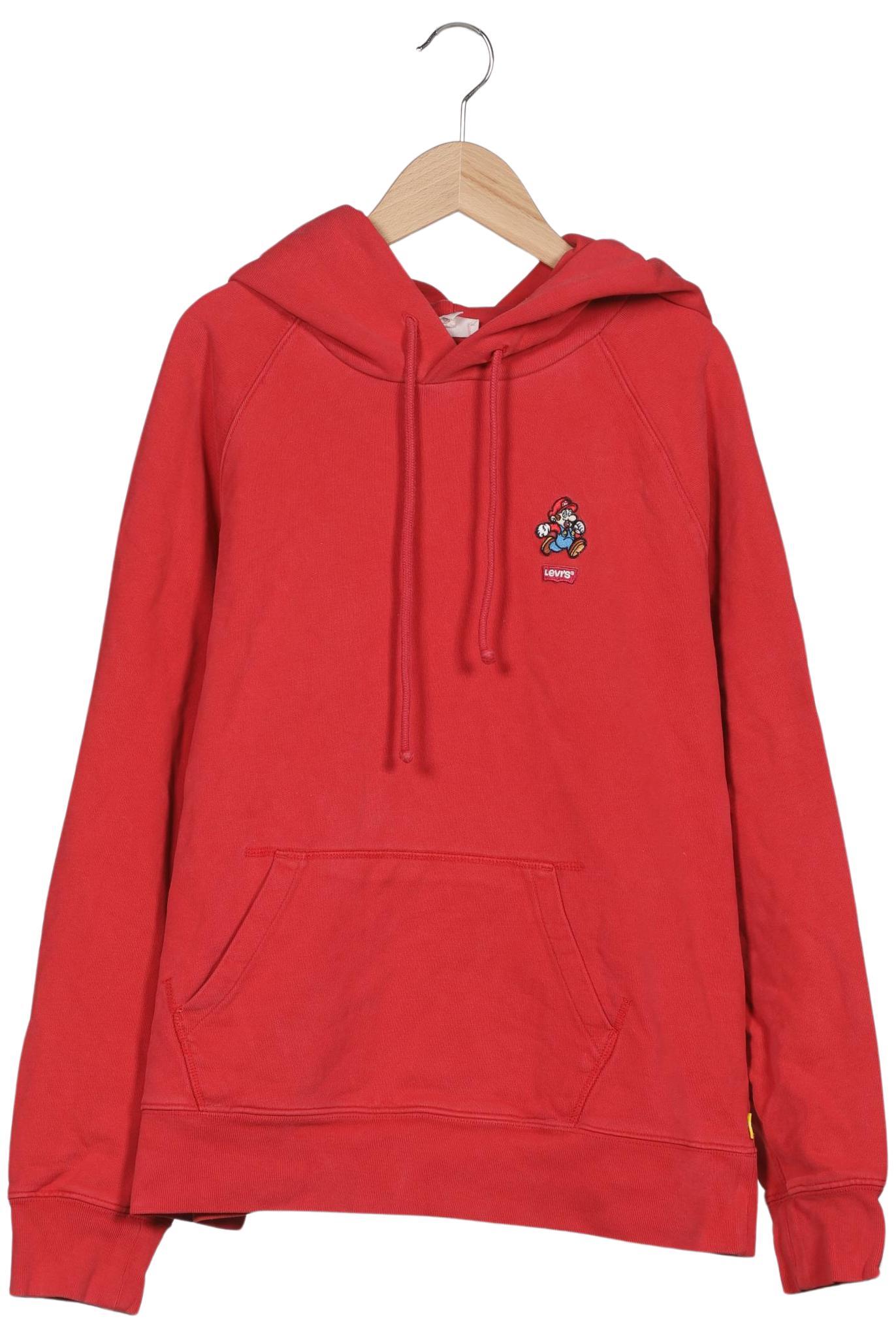 

Levis Damen Kapuzenpullover, rot, Gr. 38