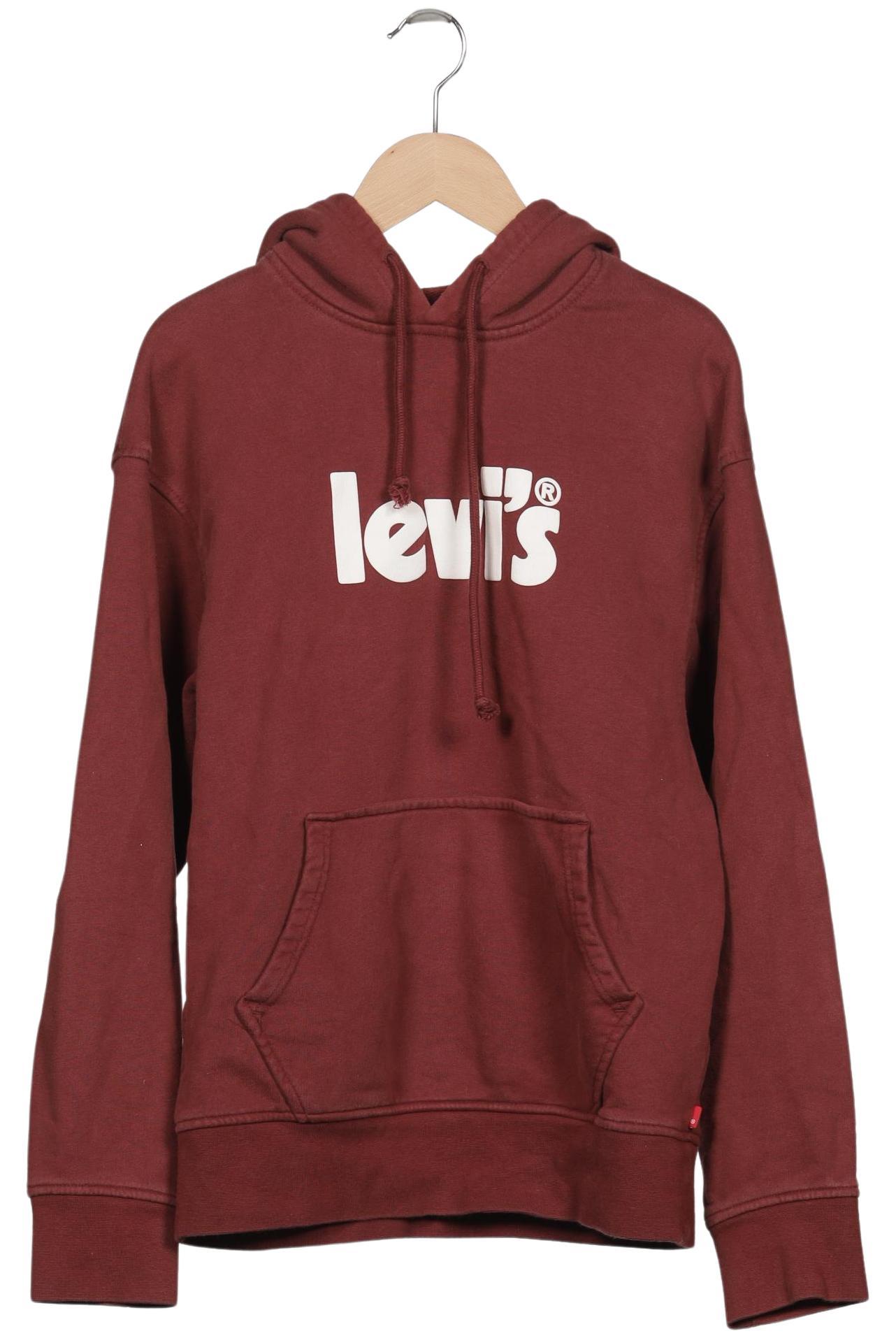 

Levis Damen Kapuzenpullover, bordeaux, Gr. 34