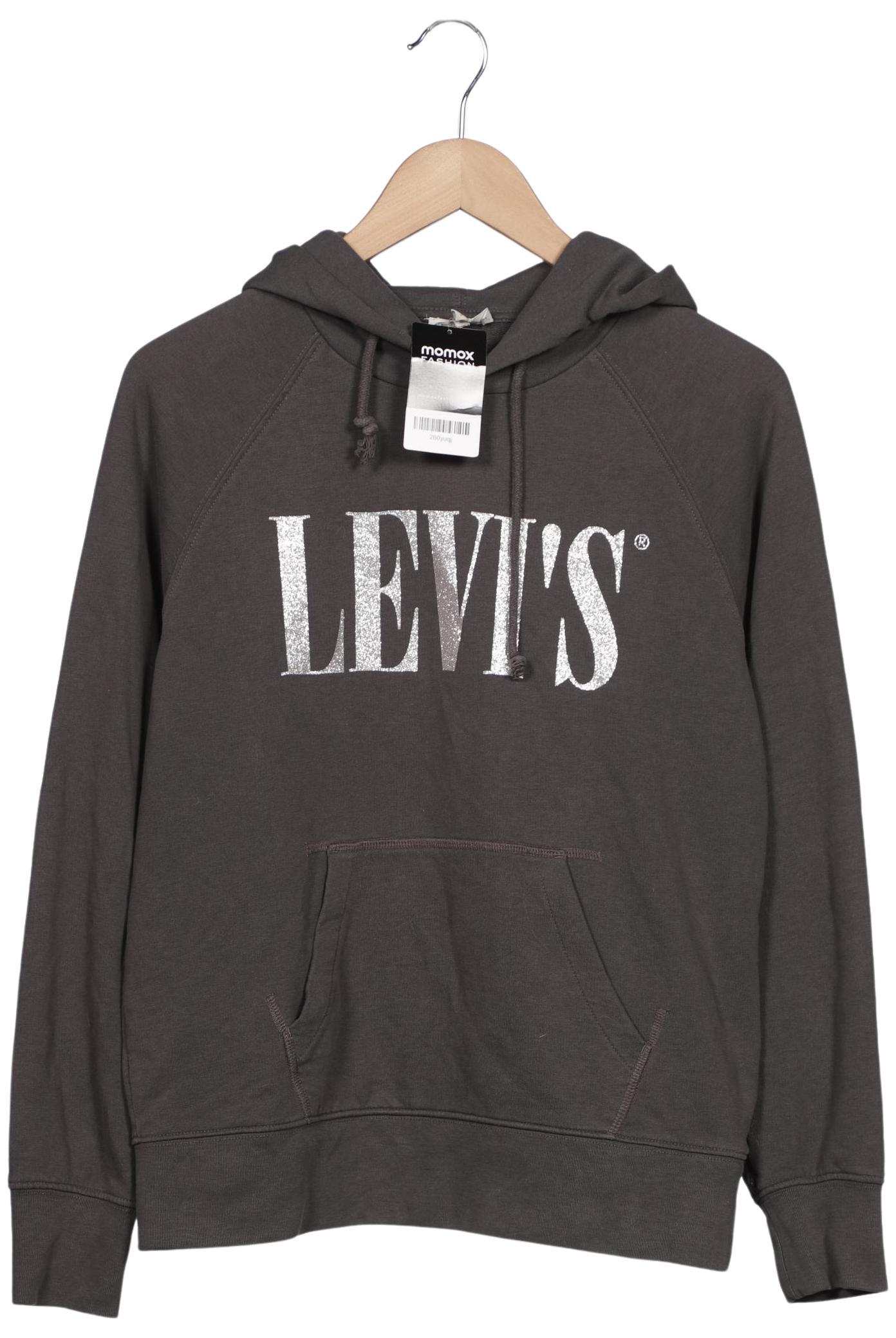 

Levis Damen Kapuzenpullover, grau, Gr. 34