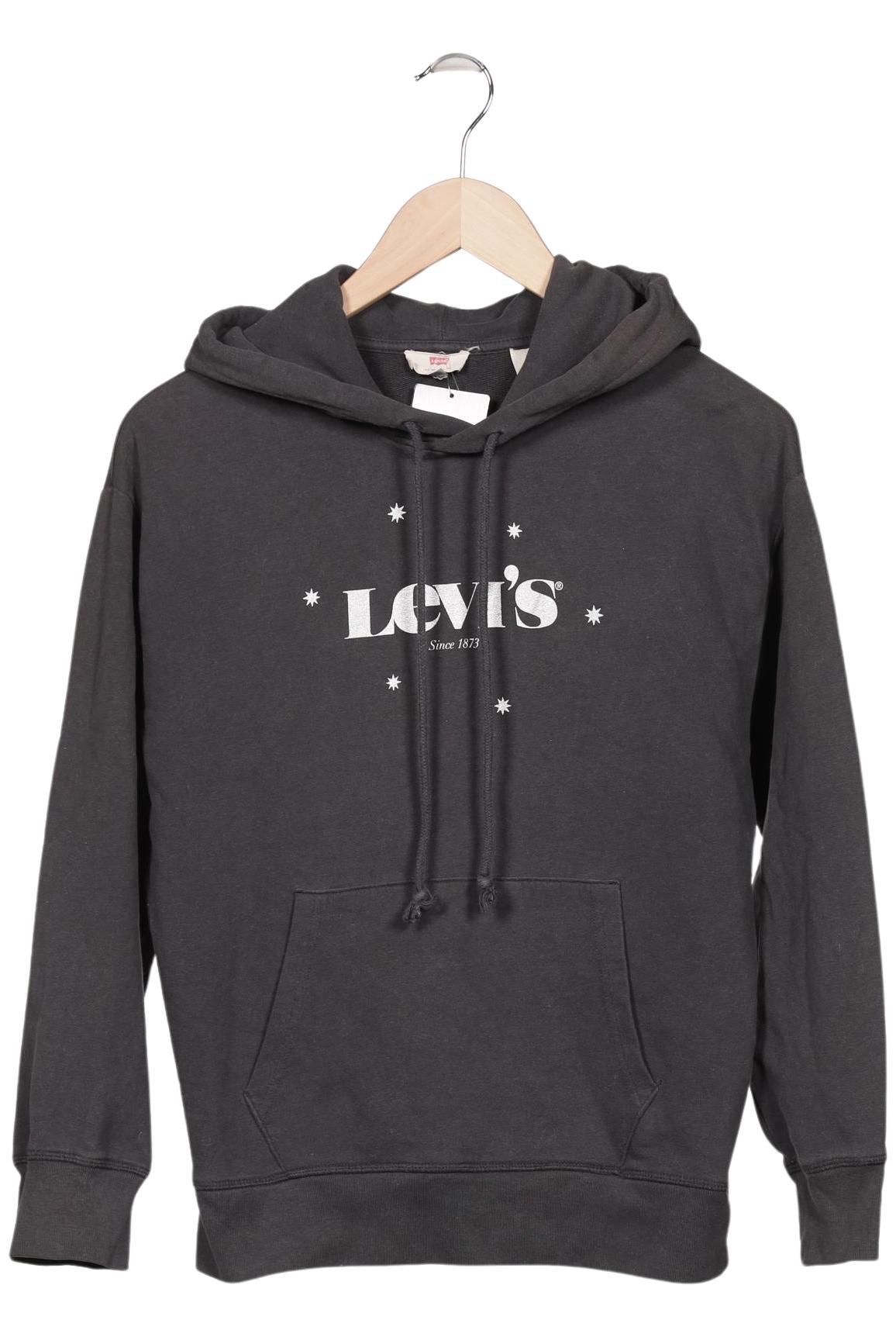 

Levis Damen Kapuzenpullover, grau, Gr. 34