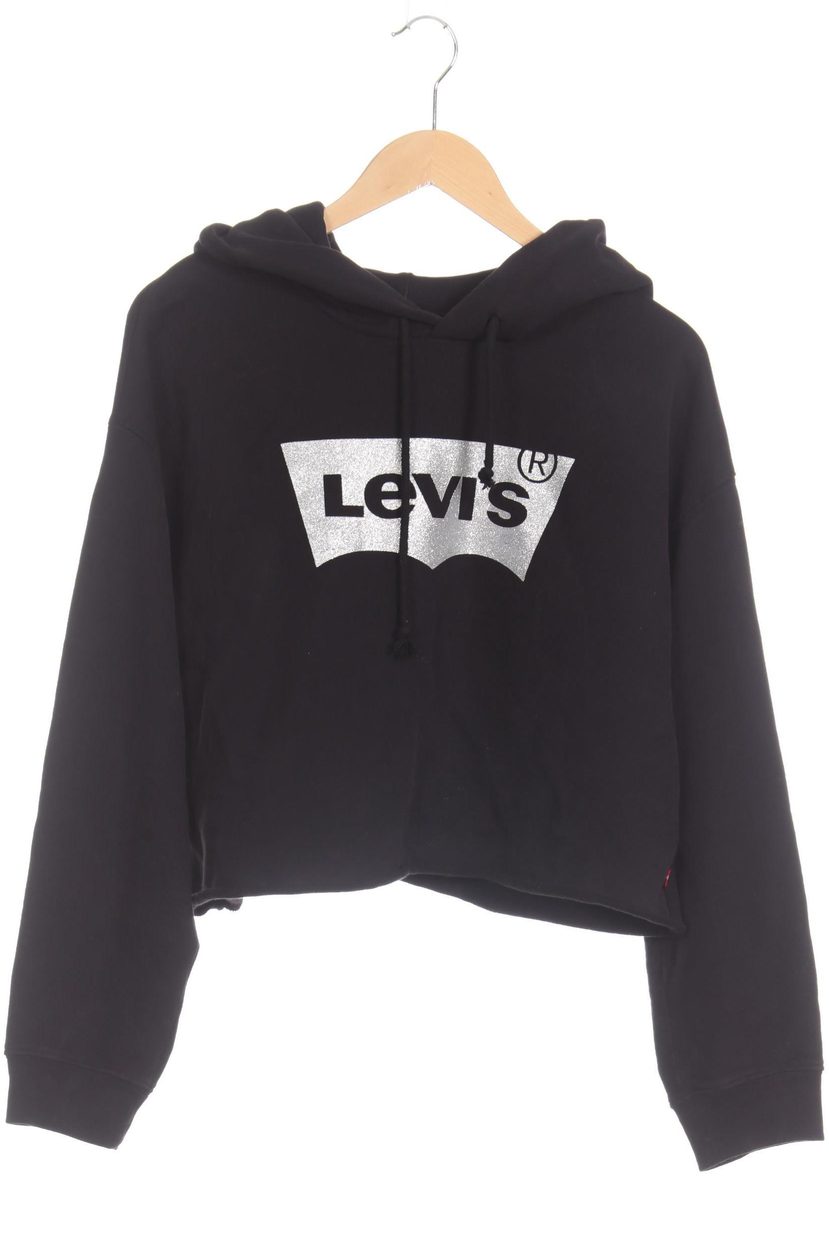 

Levis Damen Kapuzenpullover, schwarz, Gr.