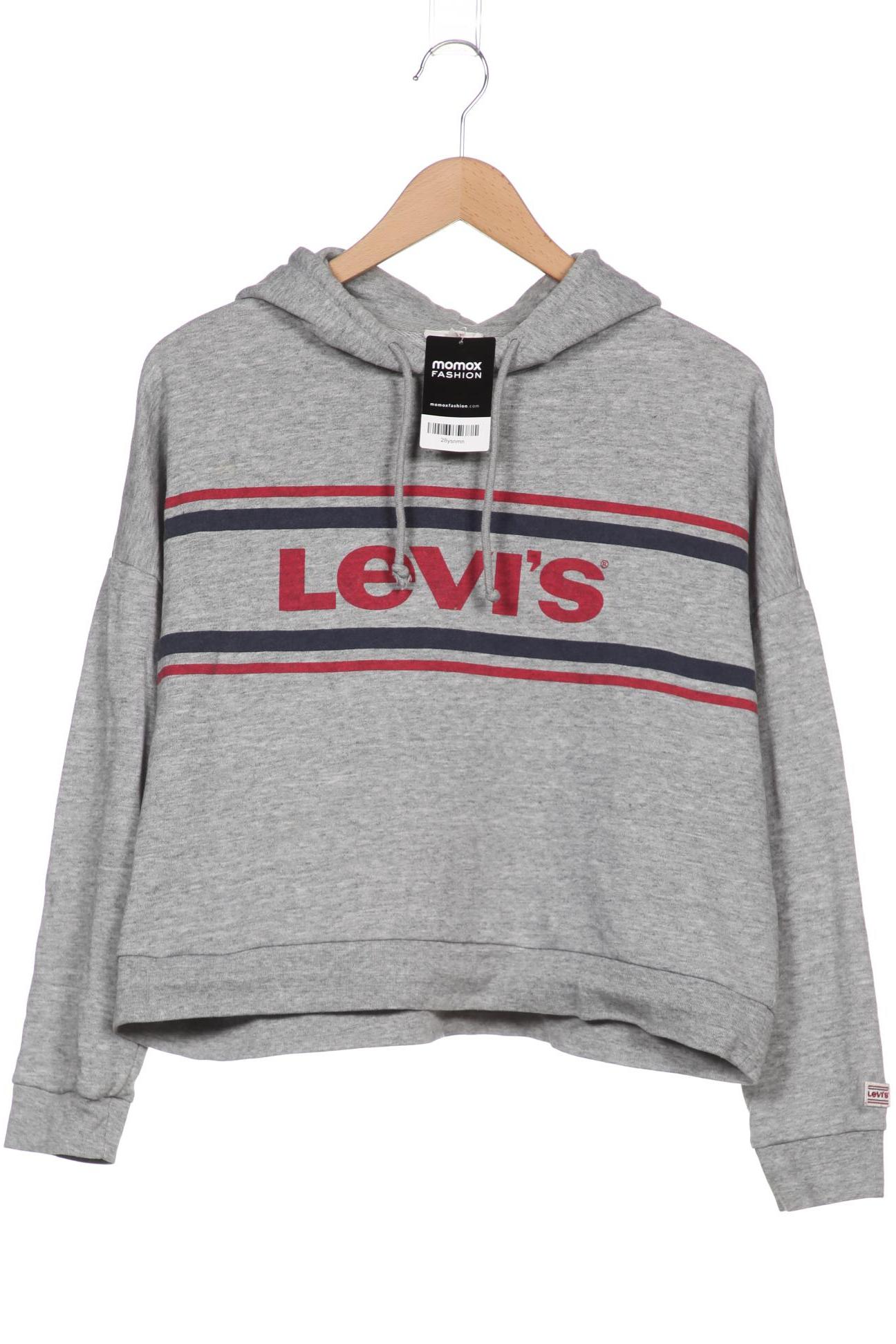 

Levis Damen Kapuzenpullover, grau, Gr. 38