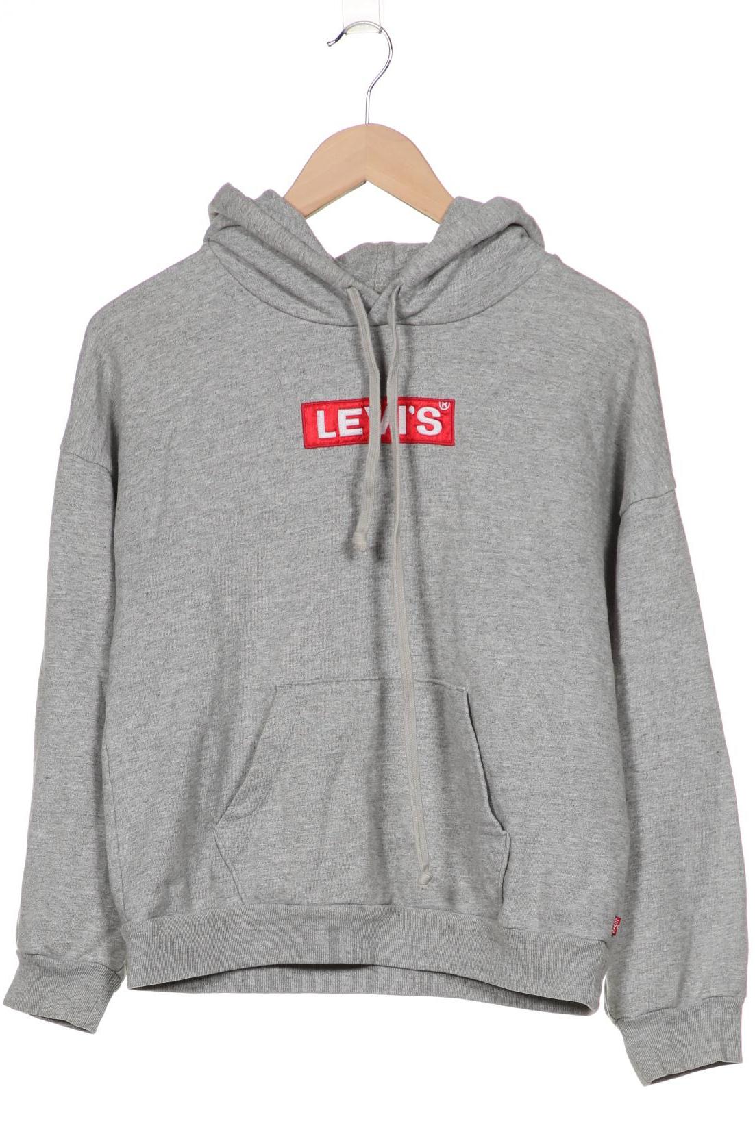 

Levis Damen Kapuzenpullover, grau, Gr. 34