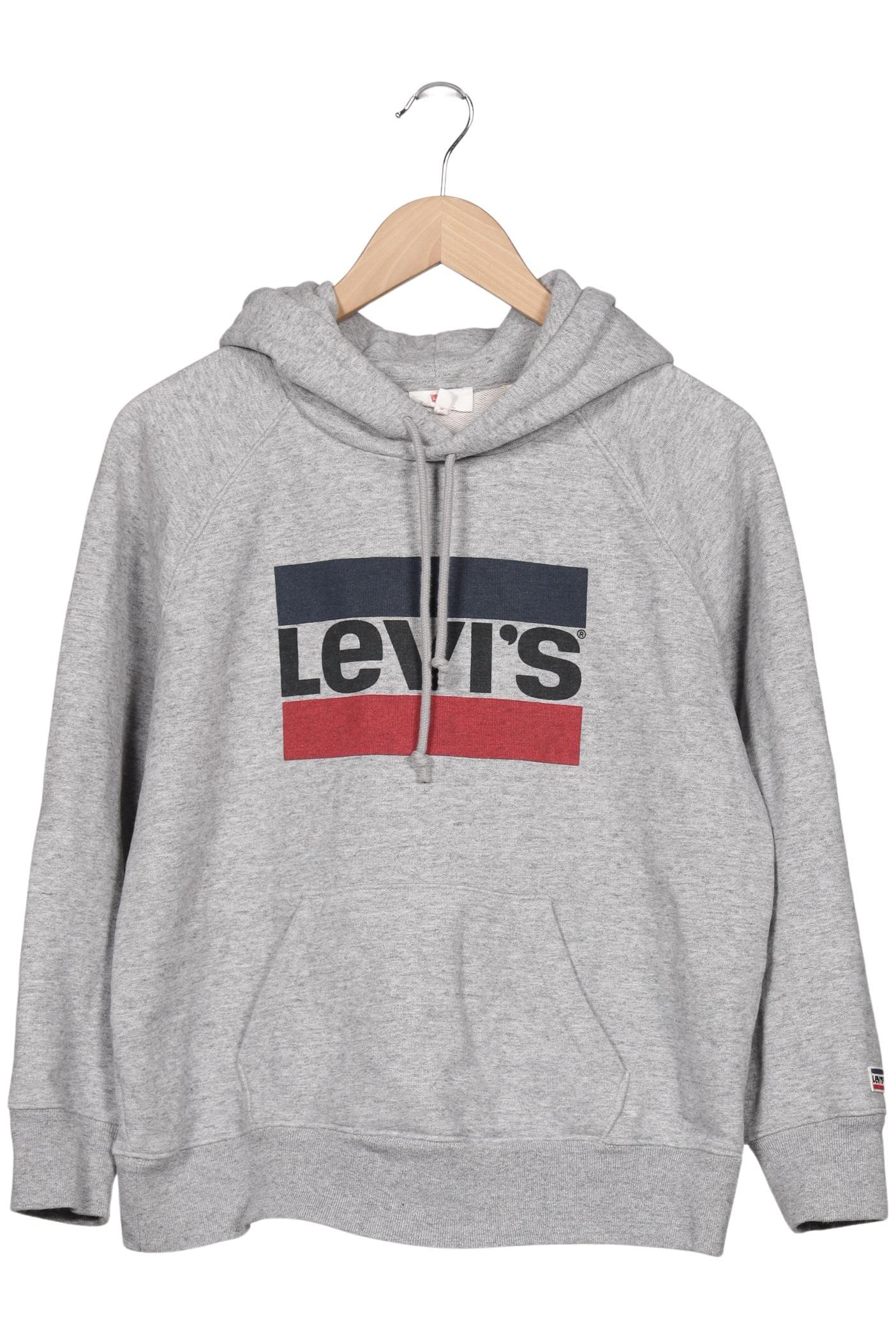 

Levis Damen Kapuzenpullover, grau, Gr. 36