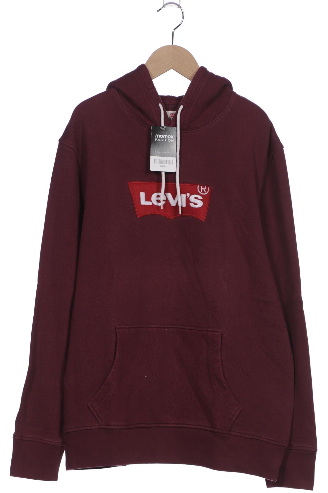 

Levis Damen Kapuzenpullover, bordeaux, Gr. 42