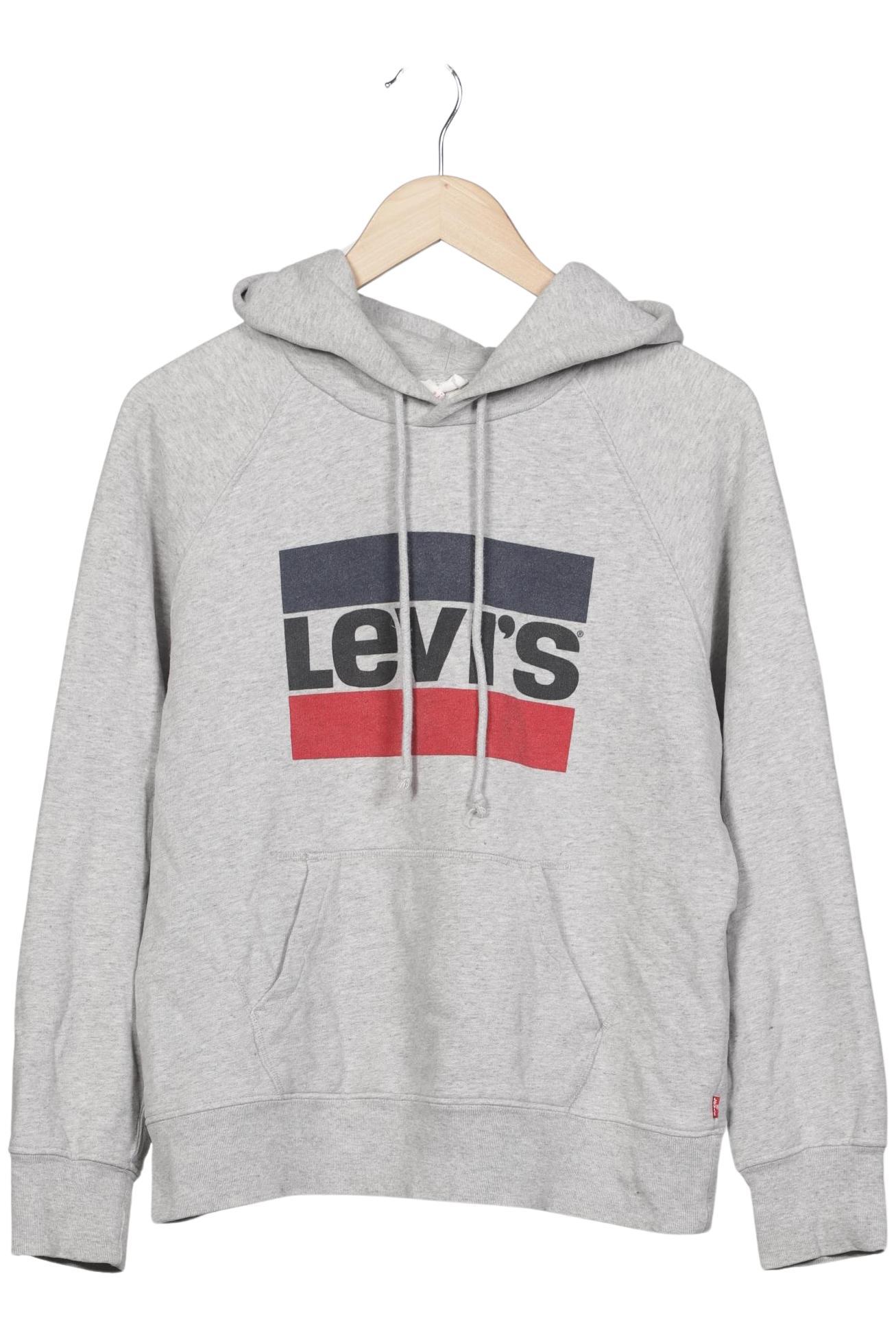 

Levis Damen Kapuzenpullover, grau, Gr. 34