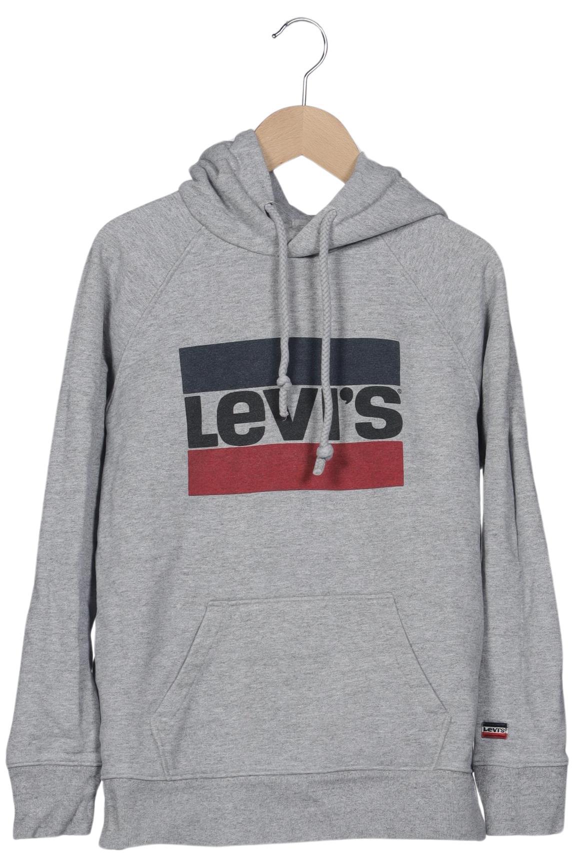 

Levis Damen Kapuzenpullover, grau, Gr. 34