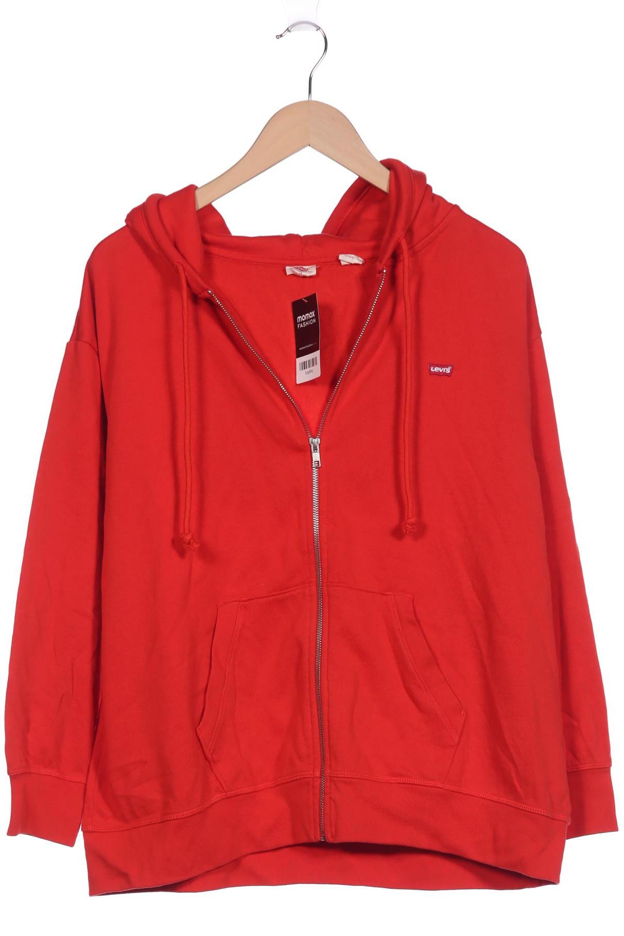 

Levis Damen Kapuzenpullover, rot, Gr. 44