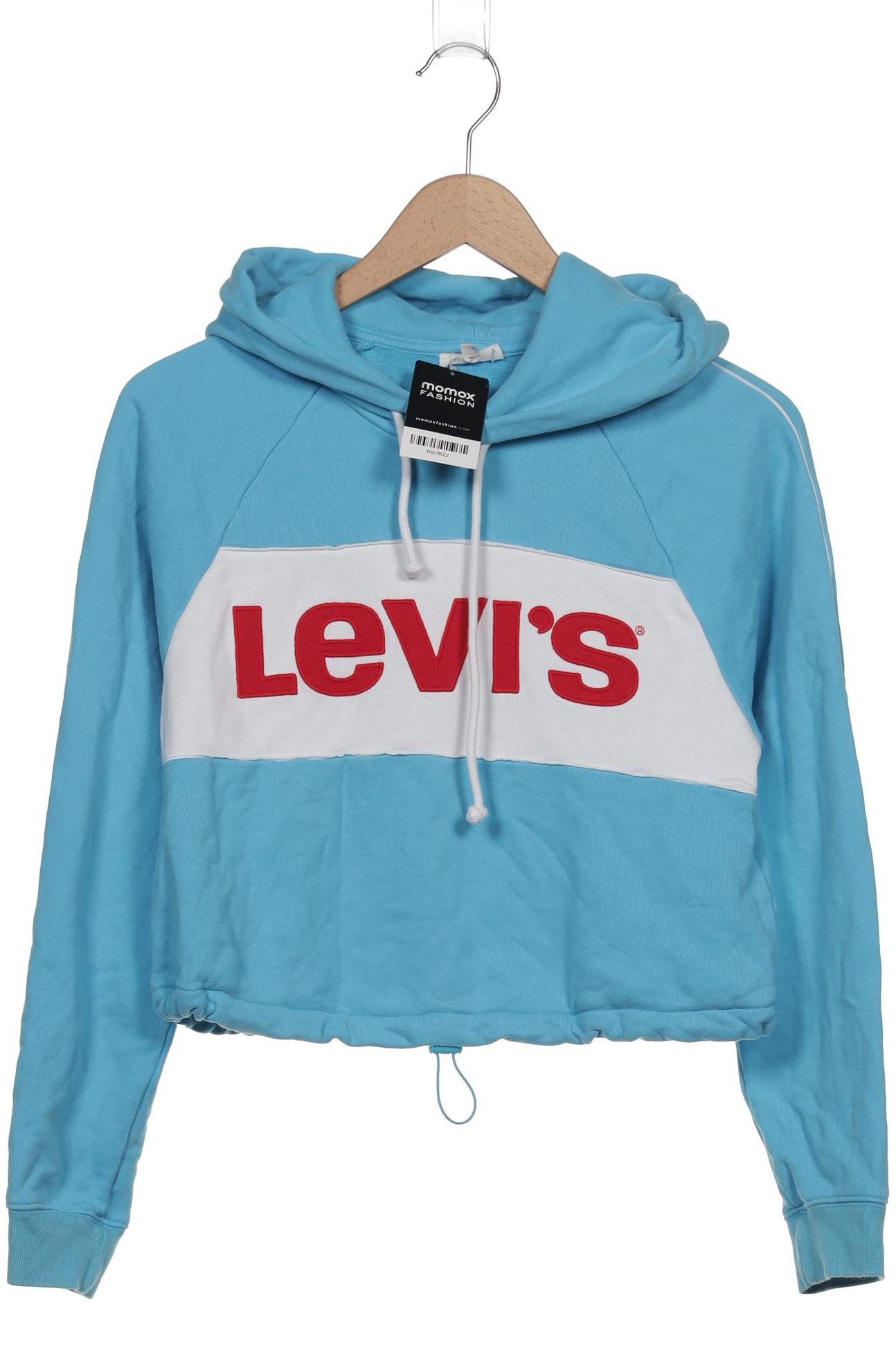 

Levis Damen Kapuzenpullover, blau, Gr. 34