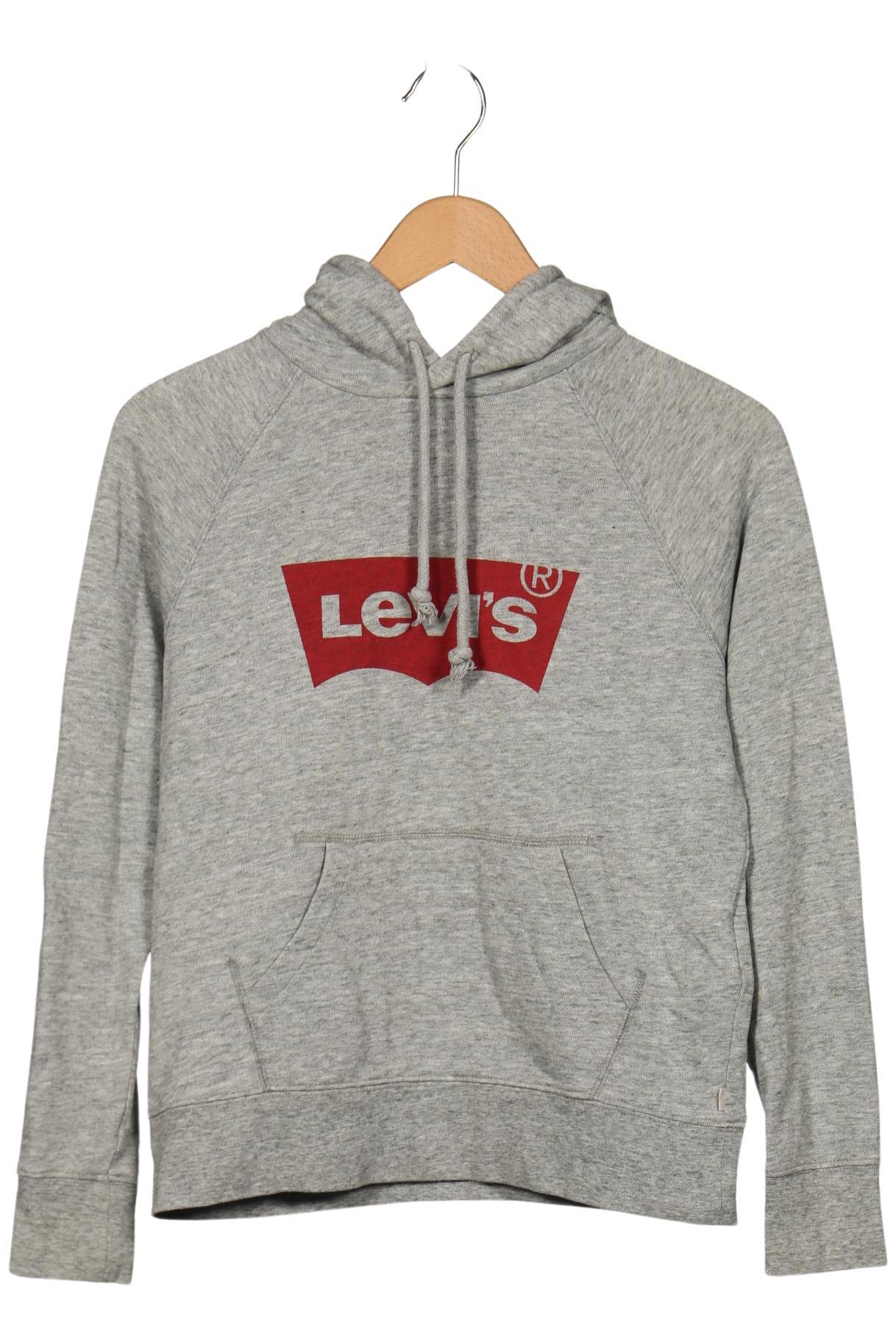 

Levis Damen Kapuzenpullover, grau, Gr. 34