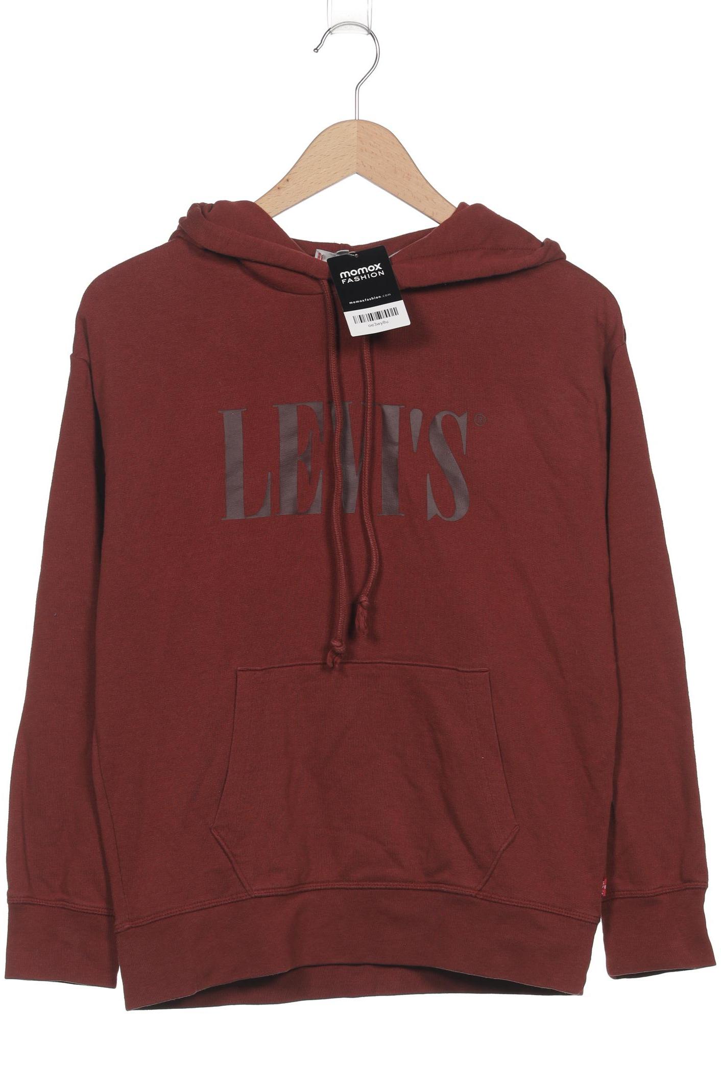 

Levis Damen Kapuzenpullover, rot, Gr. 34