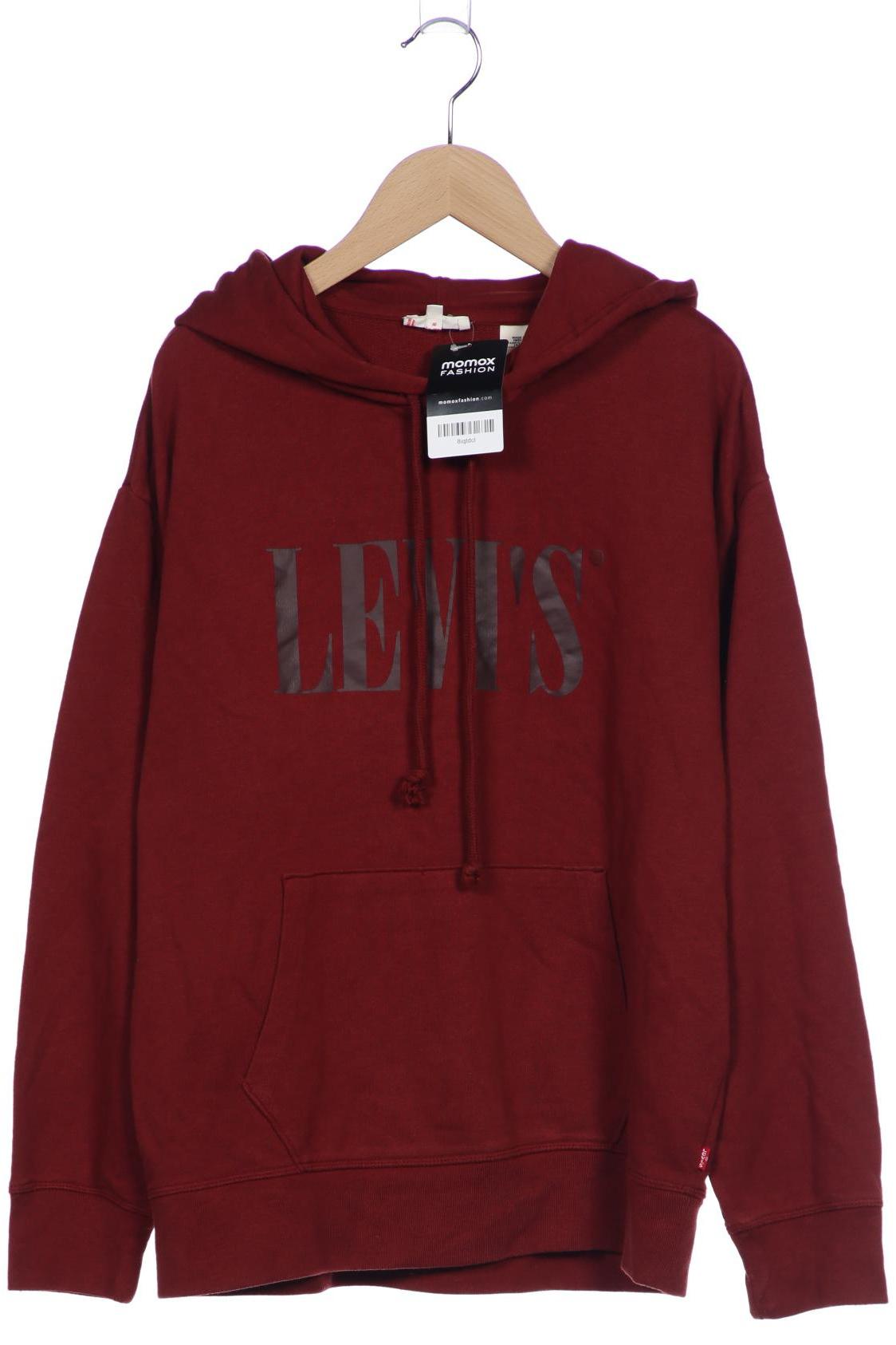 

Levis Damen Kapuzenpullover, bordeaux, Gr. 36
