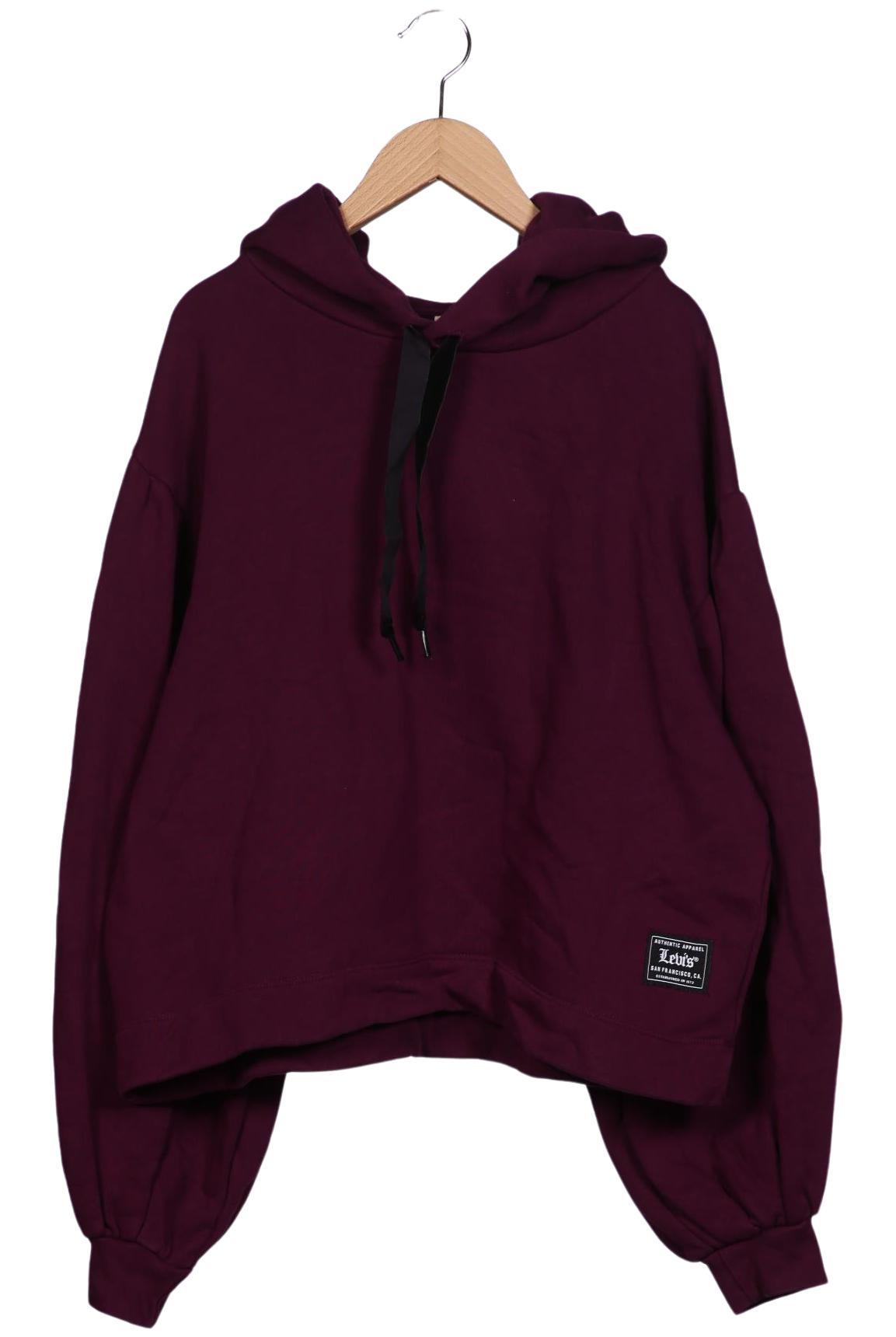 

Levis Damen Kapuzenpullover, bordeaux, Gr. 38