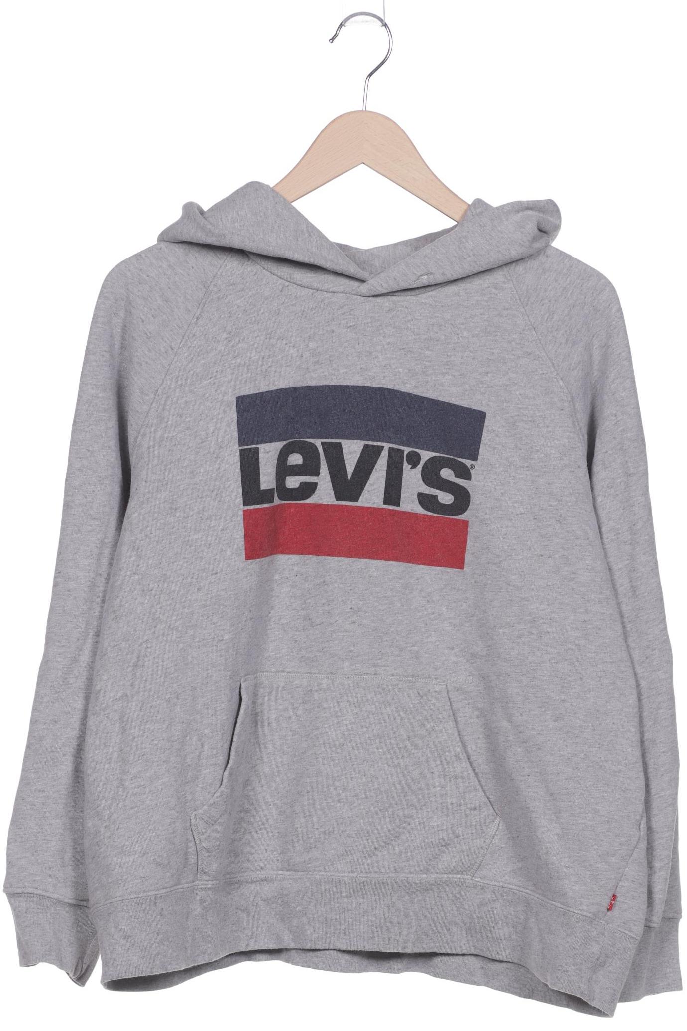 

Levis Damen Kapuzenpullover, grau, Gr. 44